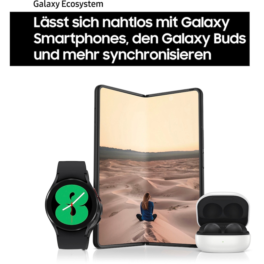 Samsung Smartwatch »Galaxy Watch 4 44mm LTE«, (Wear OS by Google Fitness Uhr, Fitness Tracker, Gesundheitsfunktionen)