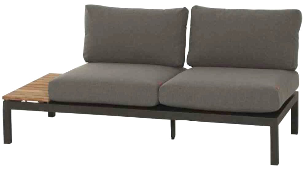 Siena Garden Loungesofa »Alvida«, Loungebank rechts, 2-Sitzer, BxTxH: 175x84x70 cm