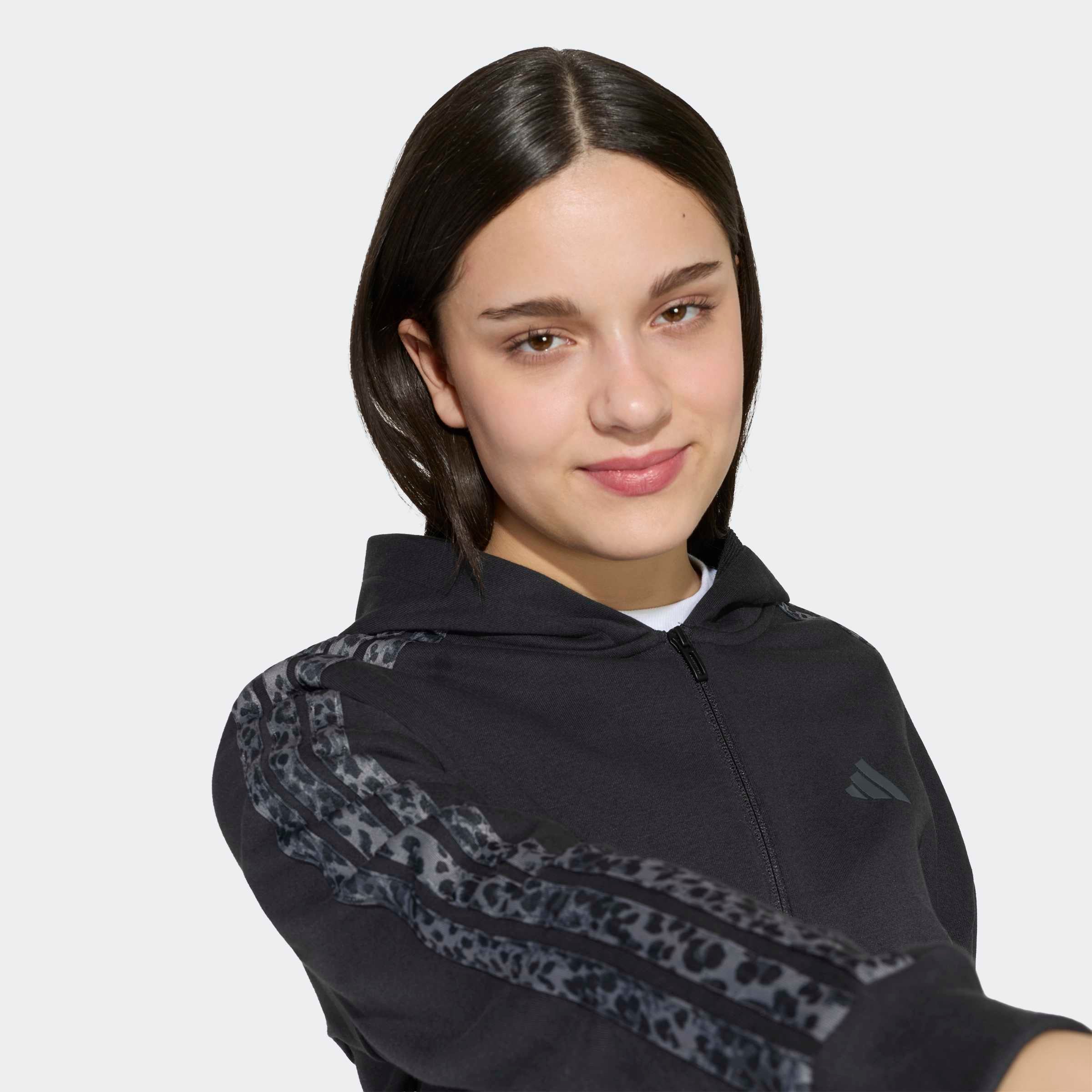 adidas Sportswear Kapuzensweatshirt »SEASONALS ANIMAL, DURCHGEHENDER REISSVERSCHLUSS«
