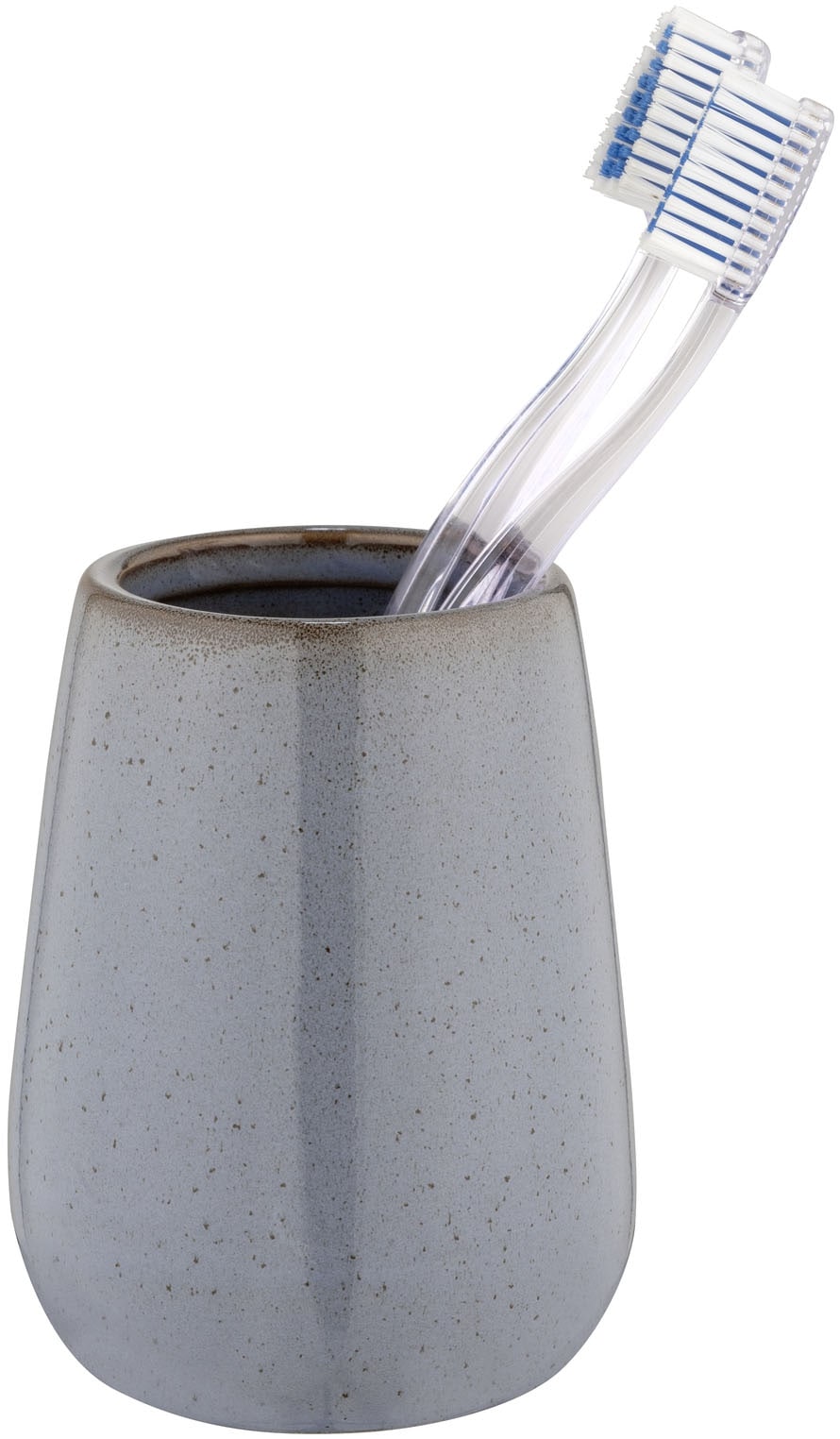 WENKO Badaccessoire-Set »Sirmione« Seifenspender und Zahnputzbecher, Keramik mit individueller Glasur