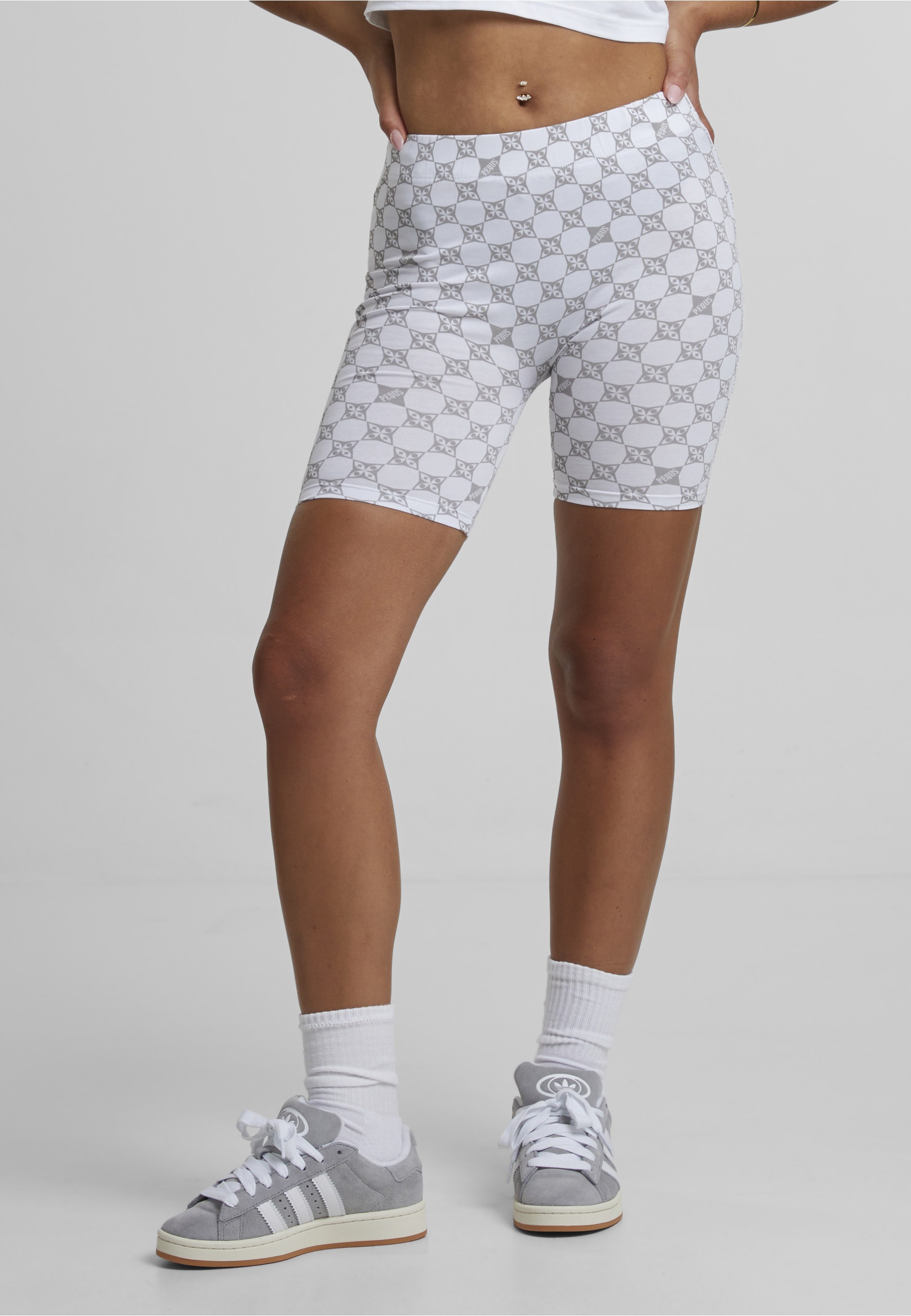 PEQUS Radlerhose »PEQUS PEQUS Aether Monogram Biker Shorts«