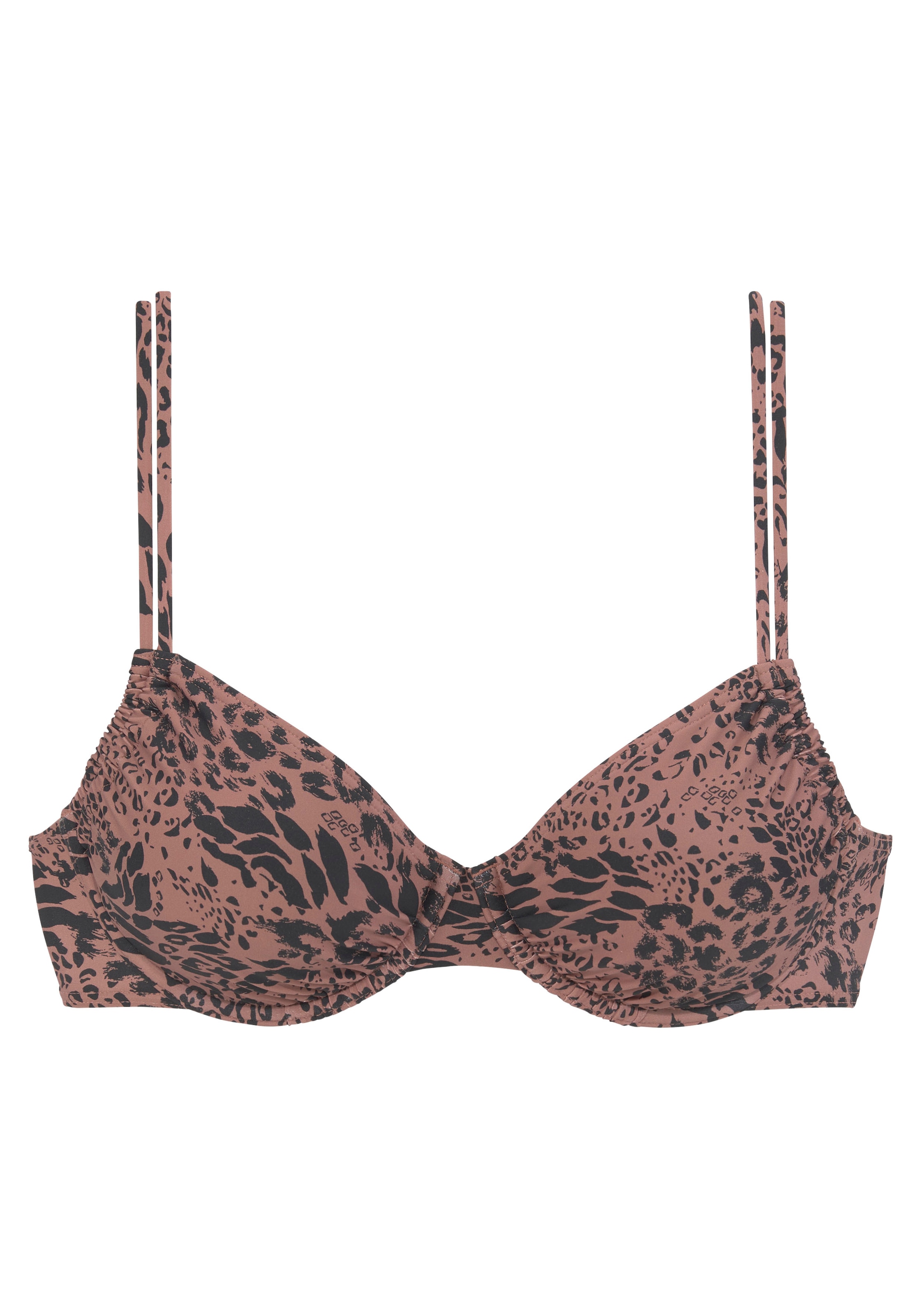 LASCANA Bügel-Bikini-Top »Asha«, im Animal-Design