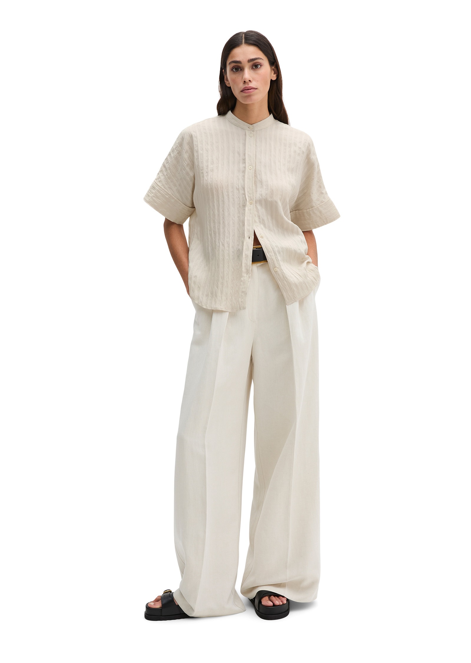 Marc O'Polo Kurzarmbluse »aus TENCEL™ Modal«