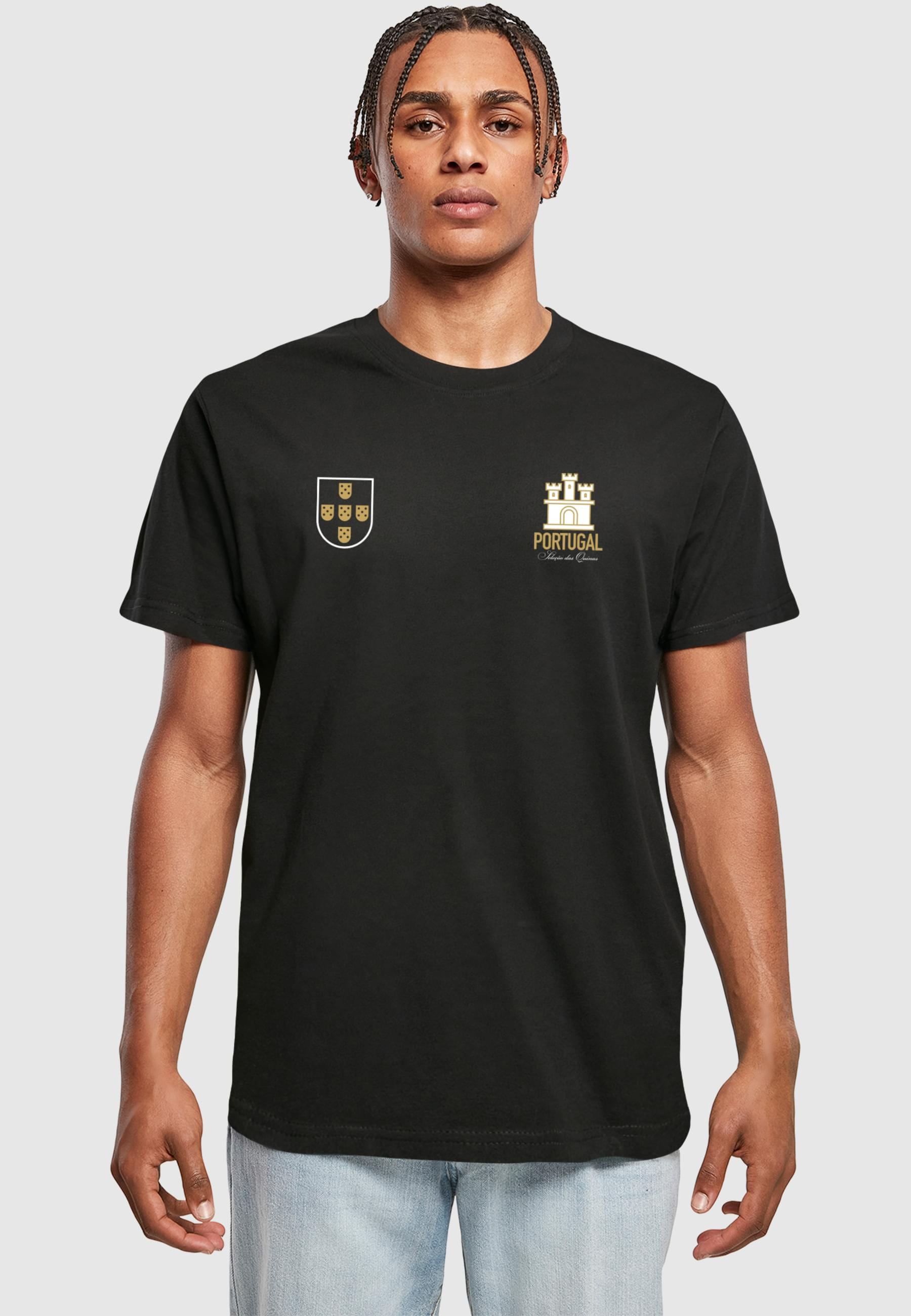 MisterTee T-Shirt »MisterTee Portugal Trikot Tee«, (1 tlg.)