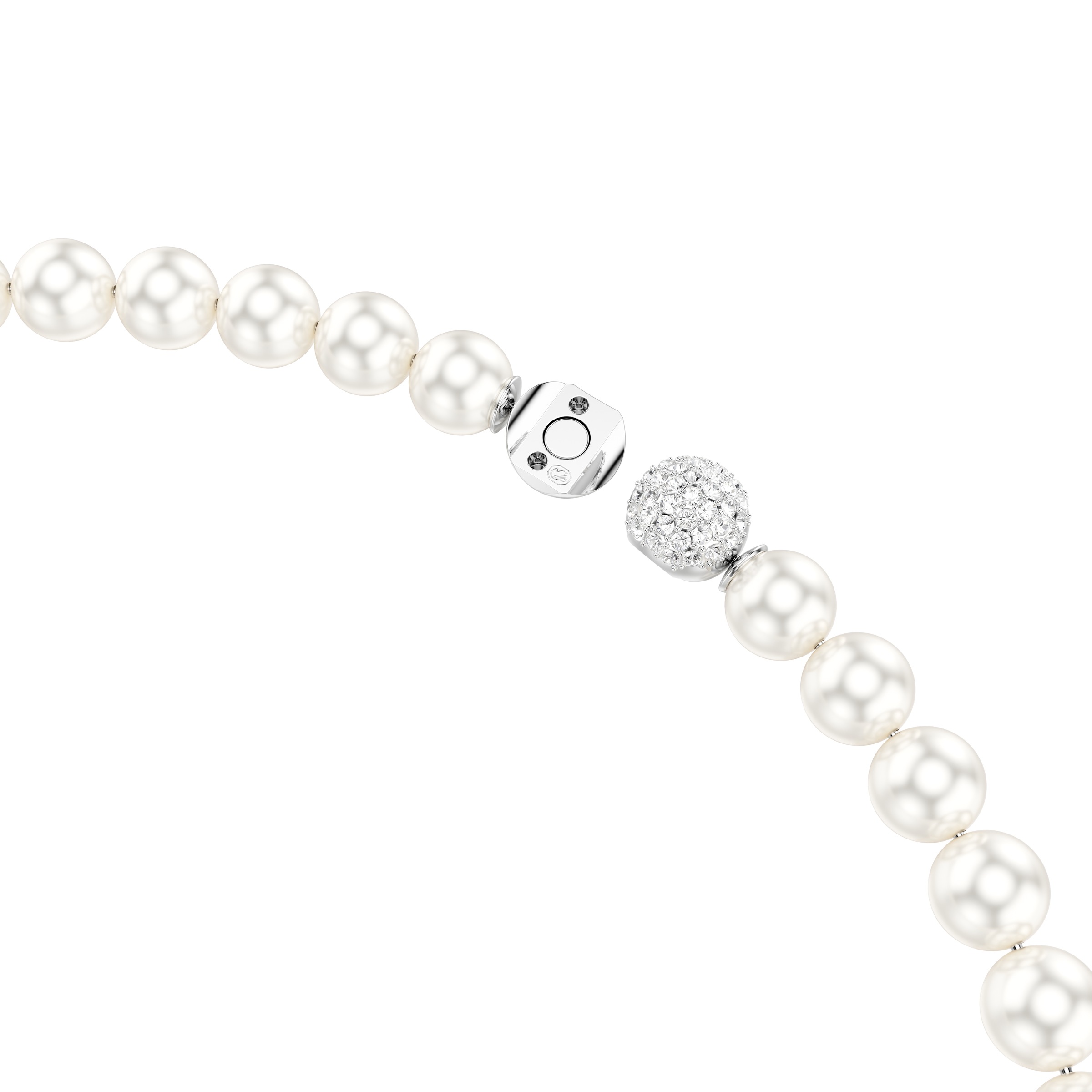 Swarovski Collier »Schmuck Geschenk Matrix Halskette« mit Swarovski® Kristall - mit Swarovski® Perle