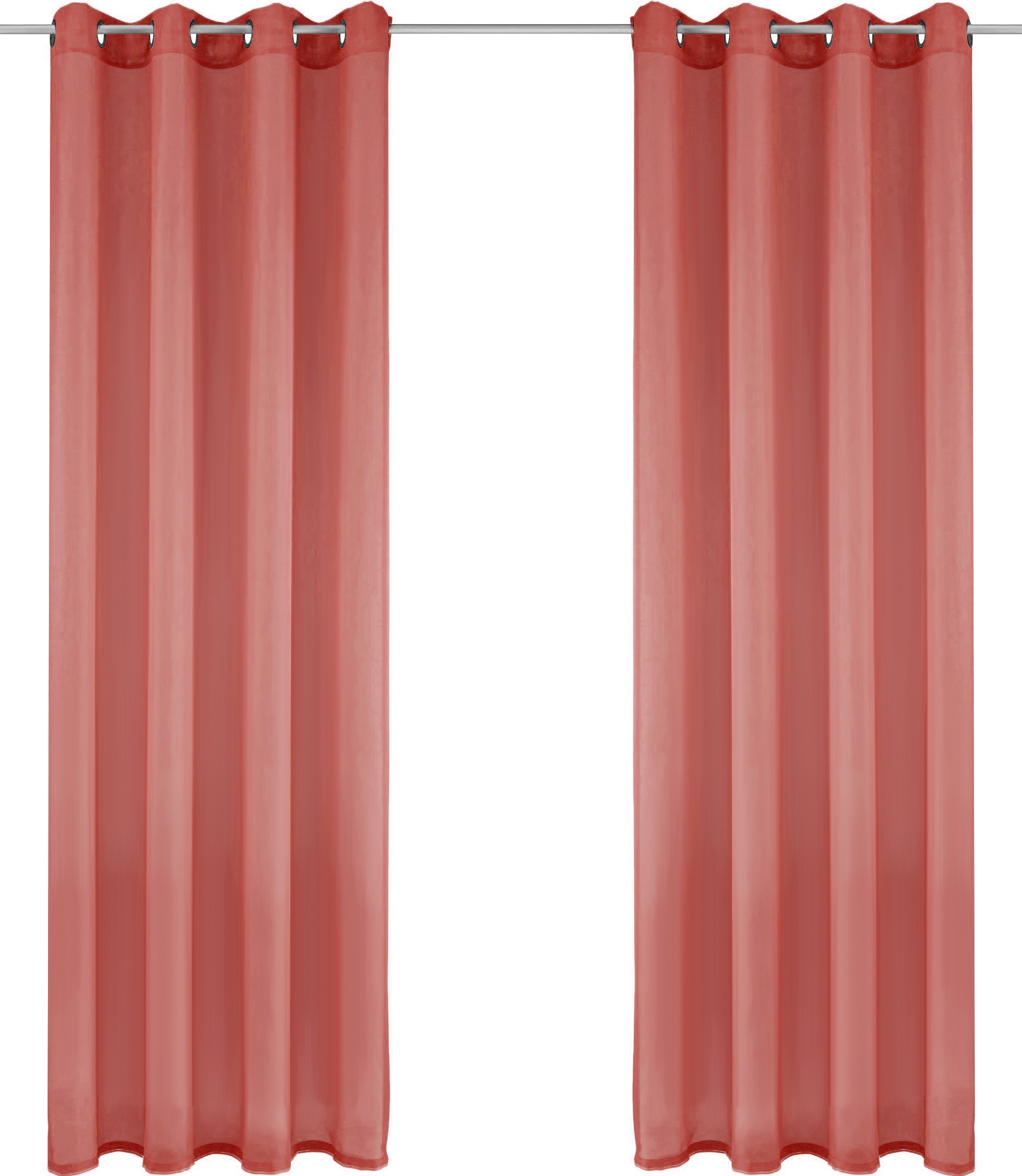 OTTO home Gardine "XANA mit Ösen" Ösen 1 Stk. tlg. Bestseller, einfarbig, 1 günstig online kaufen