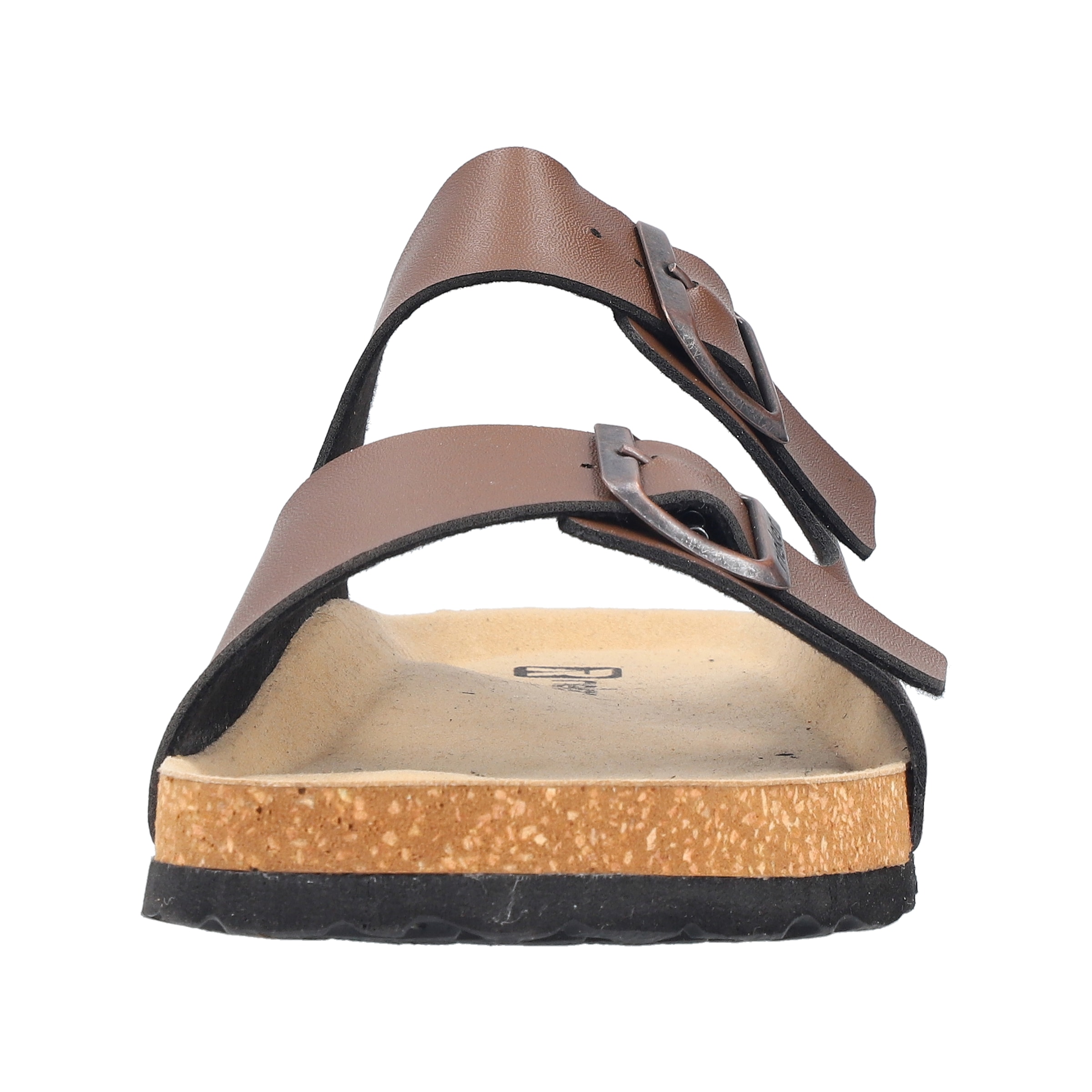 Rieker Pantolette  Sommerschuh, Schlappen, Hausschuh, mit zwei Schnallenverschlüssen