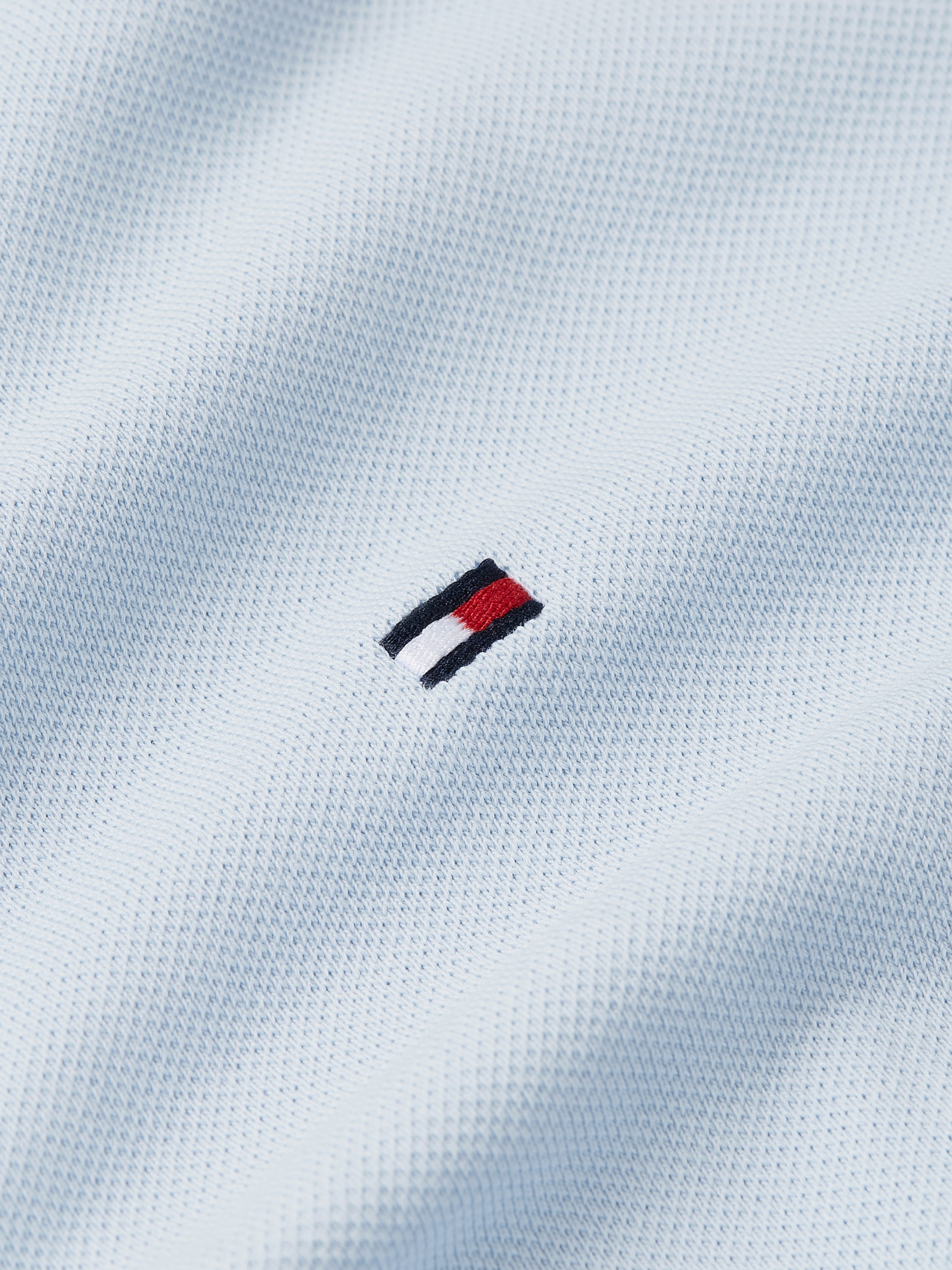 Thumbnail - Tommy Hilfiger Poloshirt "1985 SLIM POLO mit Piqué-Struktur und Stickerei" meliert, casual, slim fit, Baumwollmix, Polok...