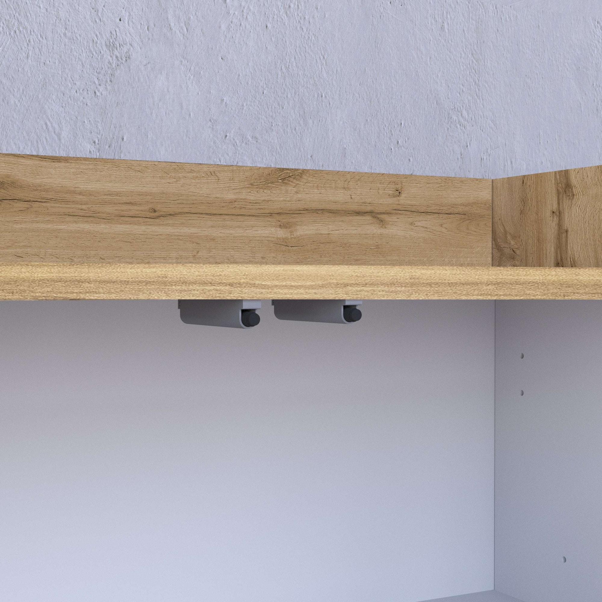 OTTO home Sideboard »BOLSENA, Kommode, Schrank,Lowboard mit 6 Fächer und offenes Ablagefach« 1 Stk. tlg. Breite 160 cm,stehend/hängend,Fronten Hochglanz lackiert,Made in Italy