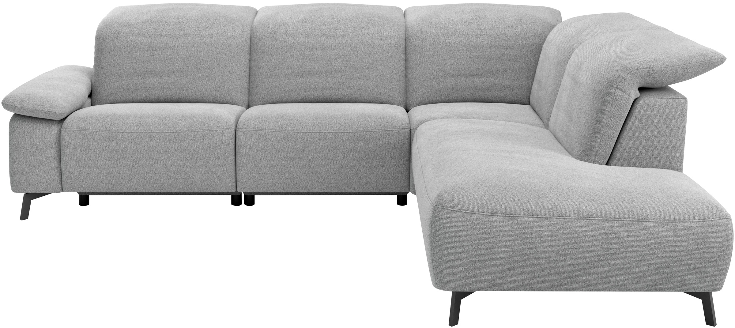 Musterring Ecksofa "MR 370, intelligenter Komfort im modernen Design" Optionale Relaxfunktion, flexible Kopfteile & klappbare Armlehnen