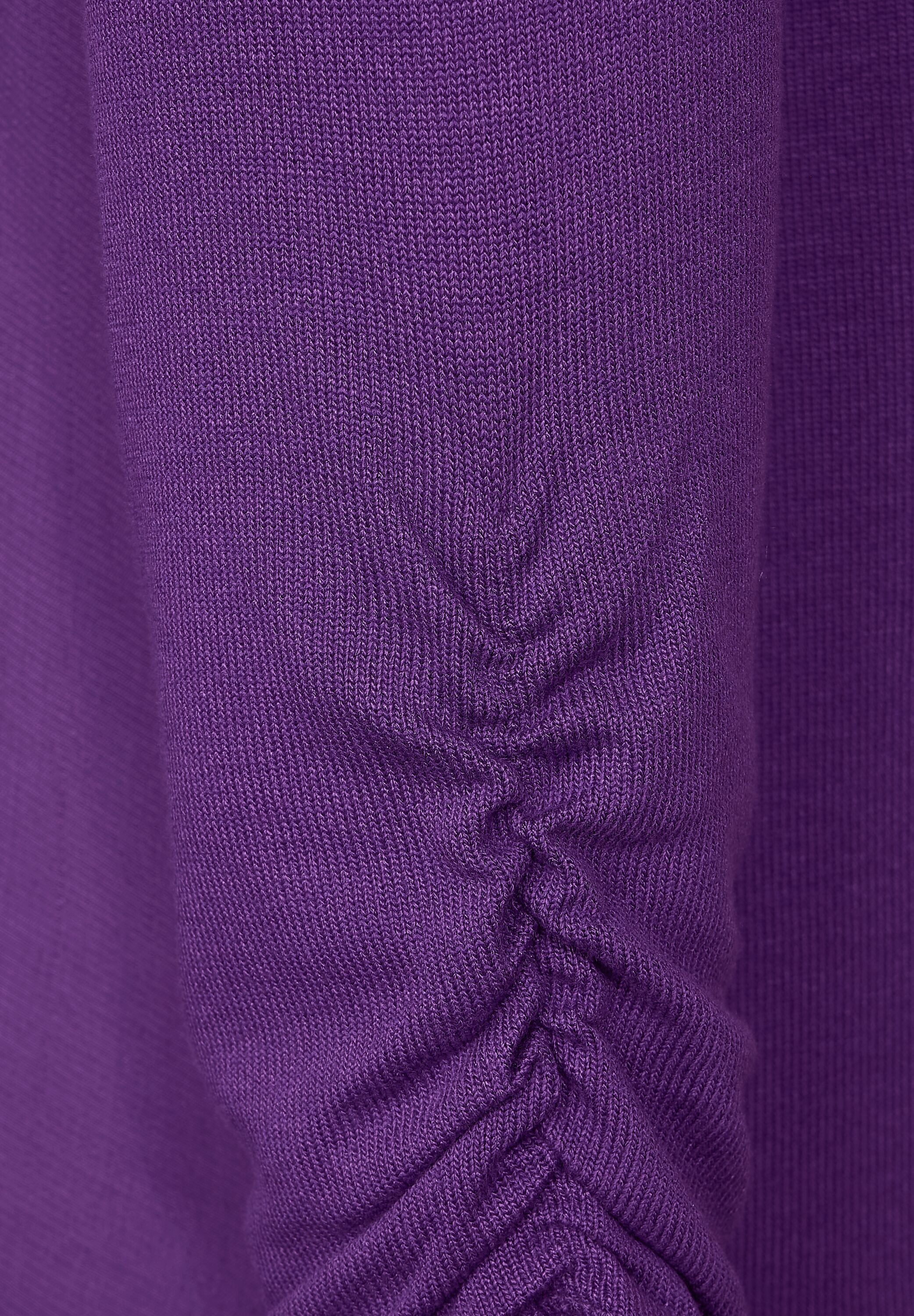 STREET ONE 3/4-Arm-Shirt, aus softem Materialmix
