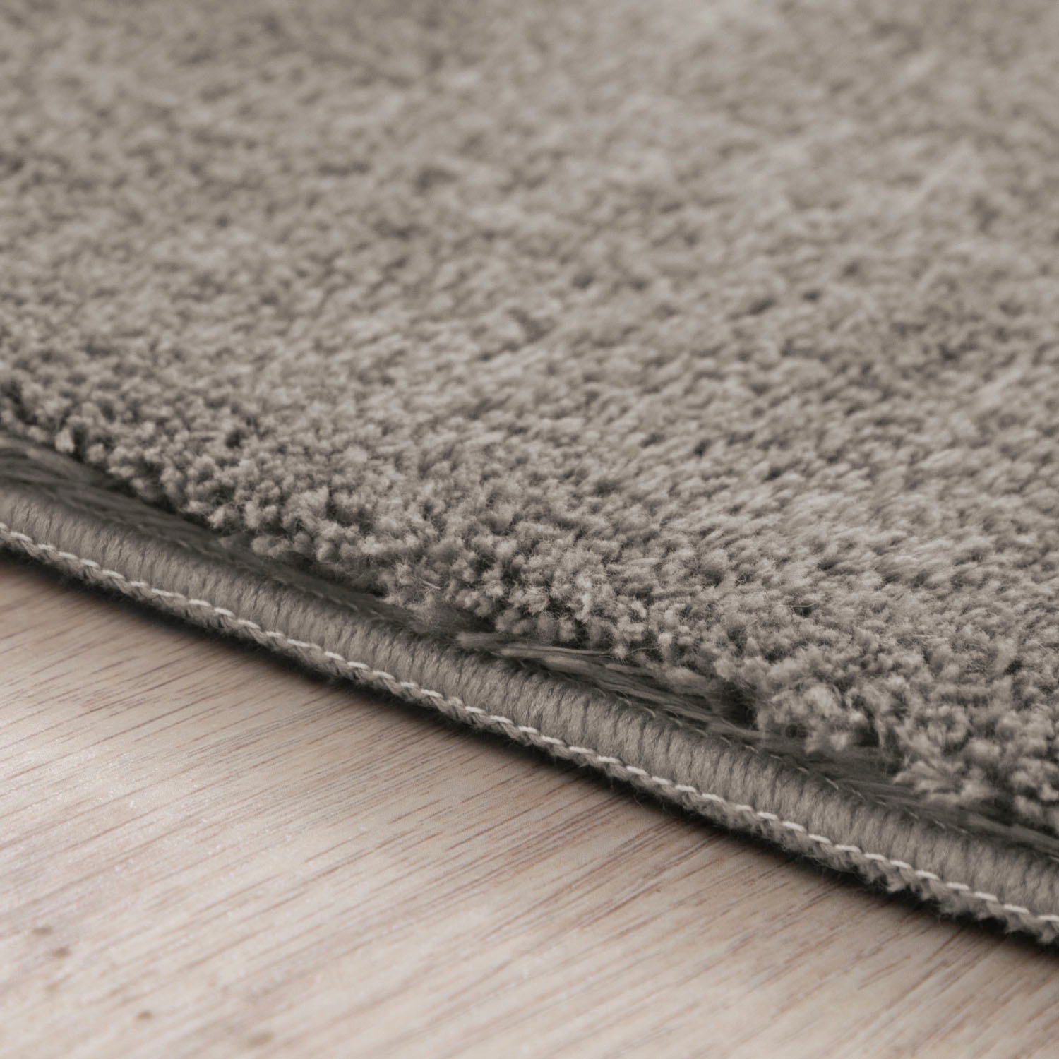 Teppich PACO HOME "Cadiz 630", grau, B:80cm H:14mm L:150cm, Polyester, Teppiche, Teppich, Uni-Farben, besonders weich, waschbar, auch als Läufer erhältlich 3