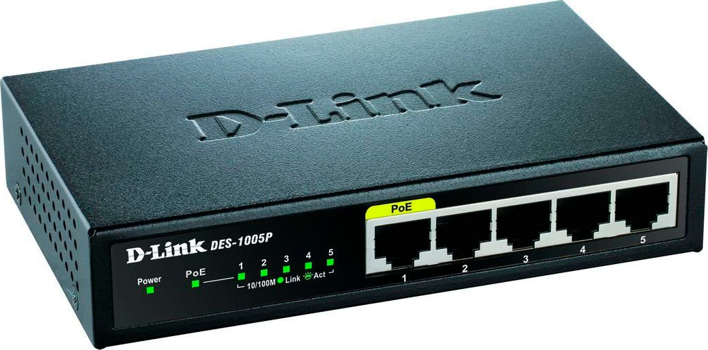 D-Link Netzwerk-Switch »DES-1005P«