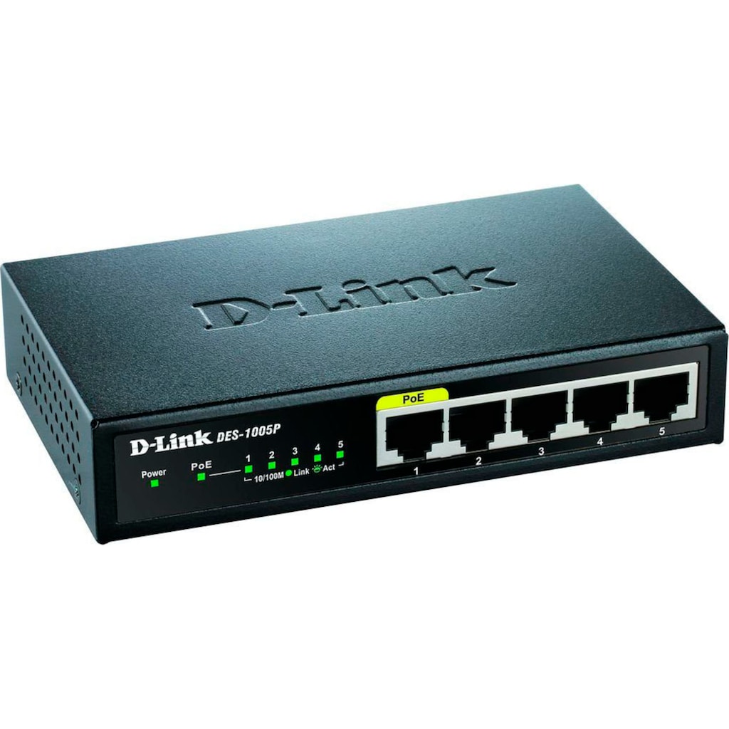 D-Link Netzwerk-Switch »DES-1005P«