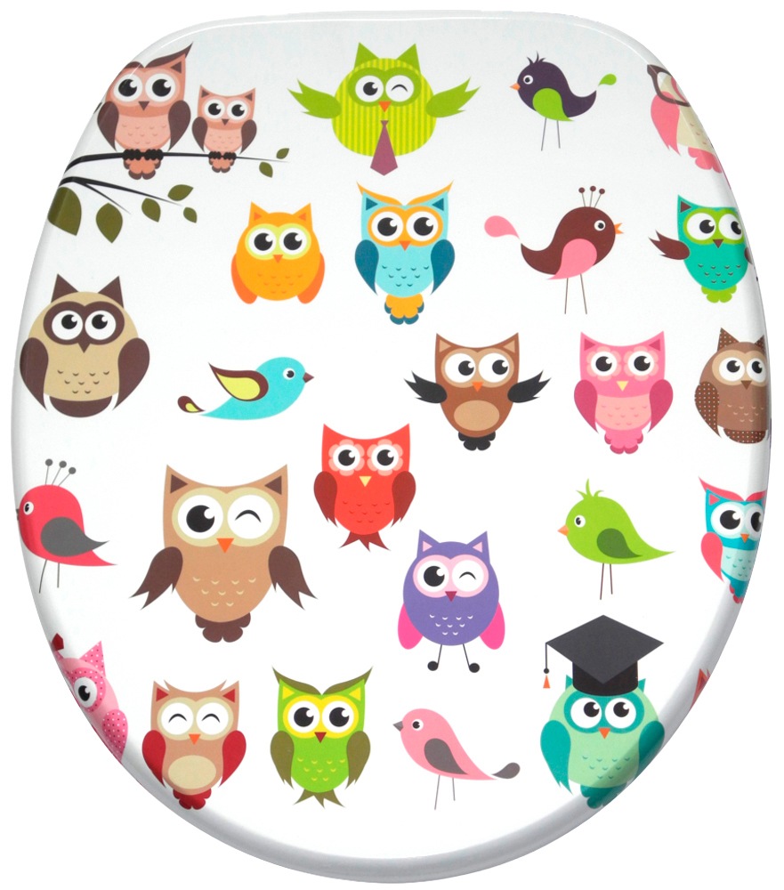 Sanilo WC-Sitz »Owl«, mit Absenkautomatik