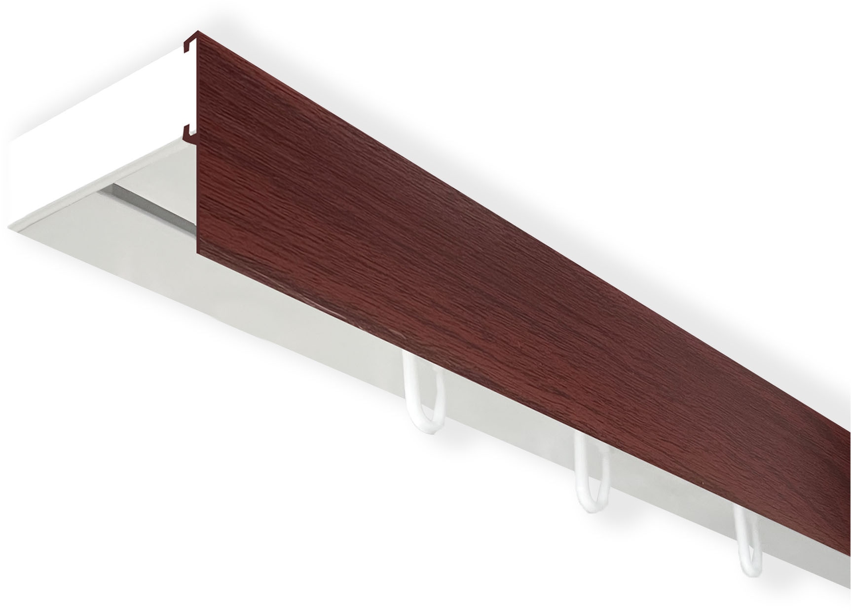 SN DECO GROUP "Vorhangschiene SH mit Blende" 1 läufig-läufig Fixmaß