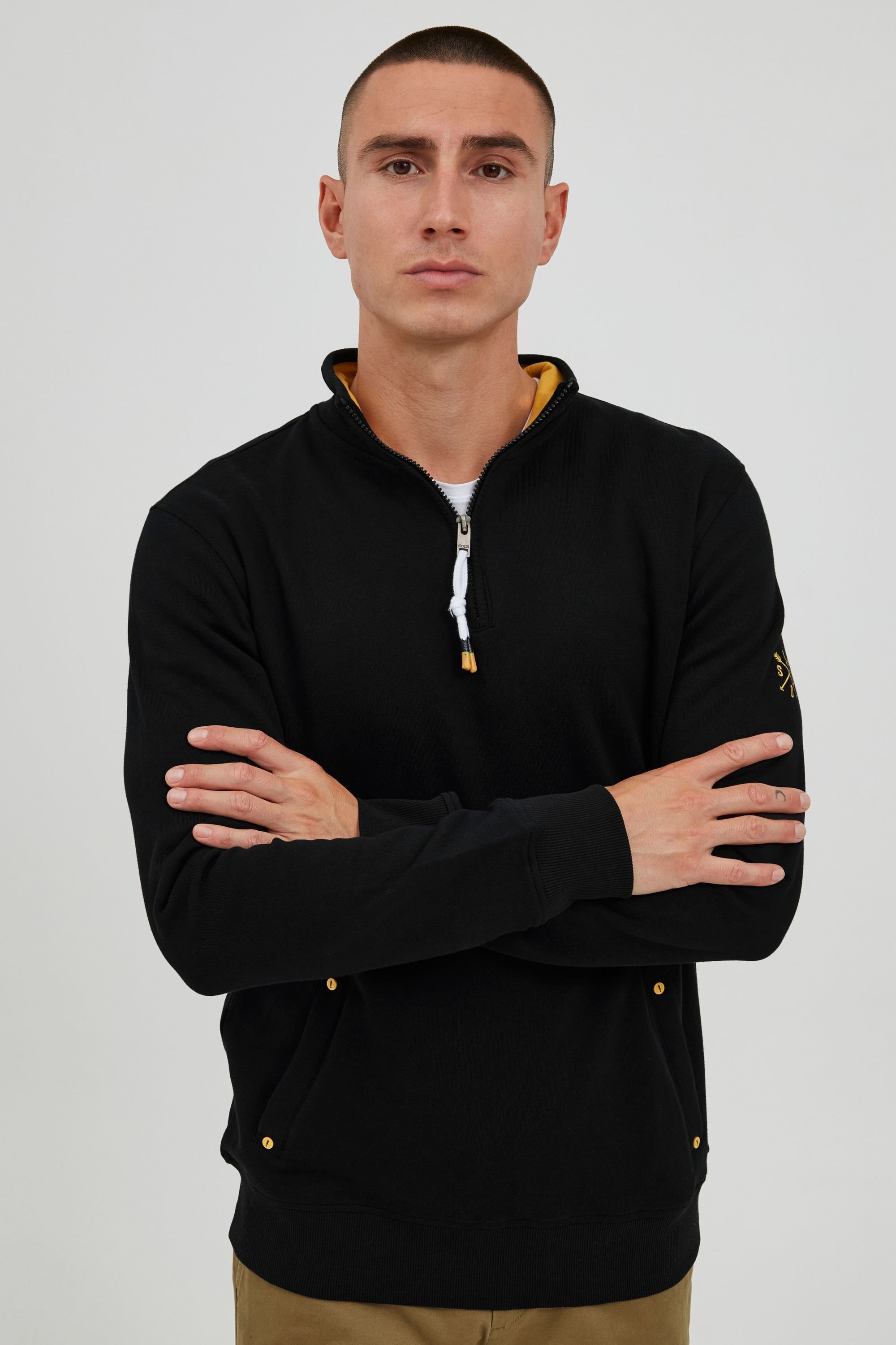 !Solid Longpullover »Sweatshirtpullover SDKaran«