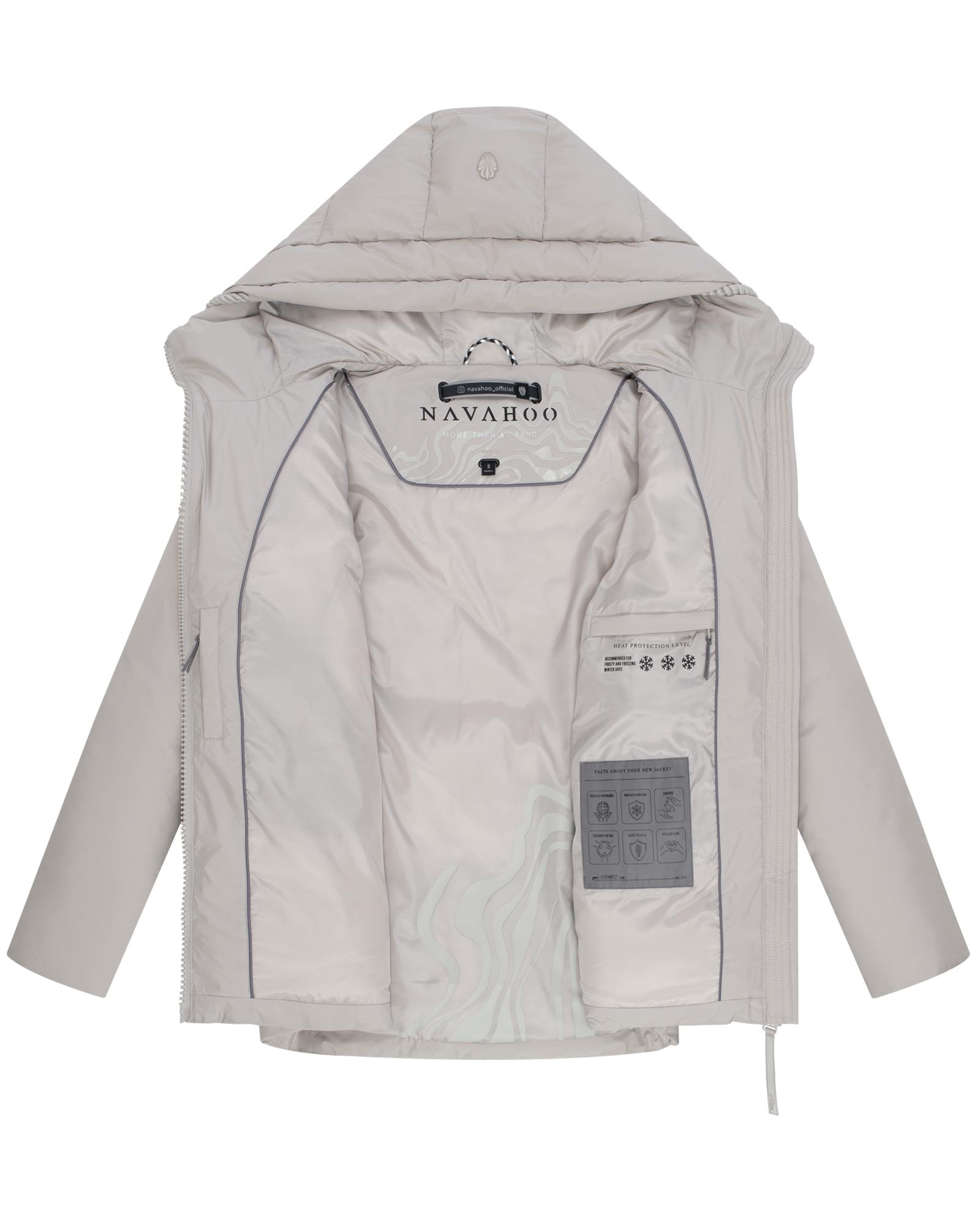 Navahoo Steppjacke »Pastellzauber 14«, mit Kapuze, Winterjacke mit Kapuze