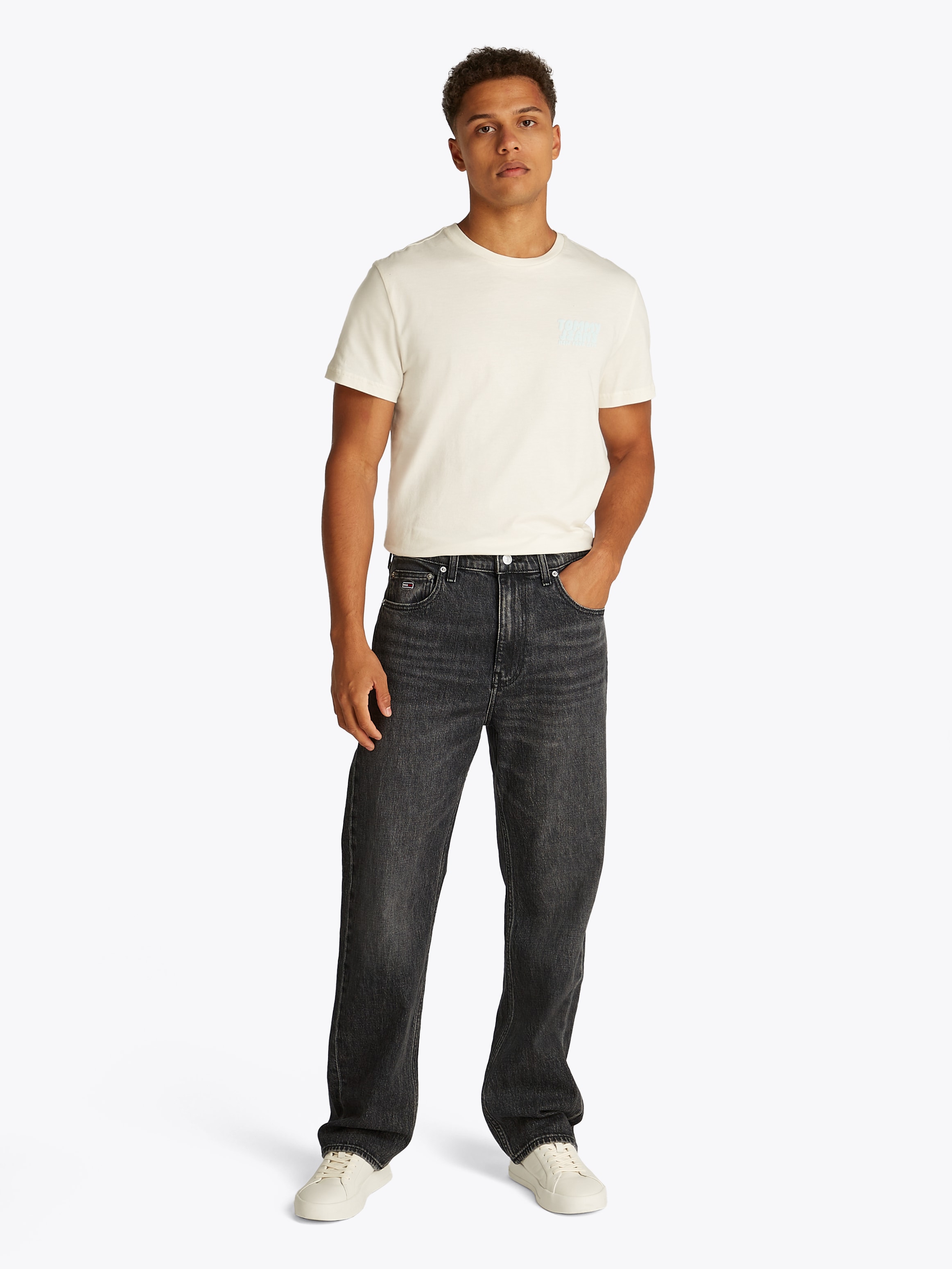 Tommy Jeans Regular-fit-Jeans »Otis Regular Straight«, Gerade geschnittene Jeans, regulärer Leibhöhe