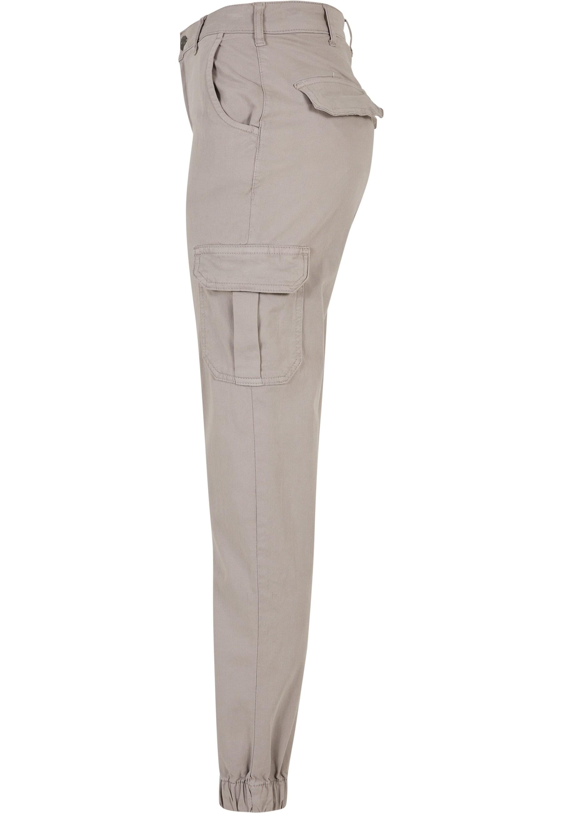 URBAN CLASSICS Cargohose »Urban Classics Damen Ladies High Waist Cargo Pants«, (1 tlg.)