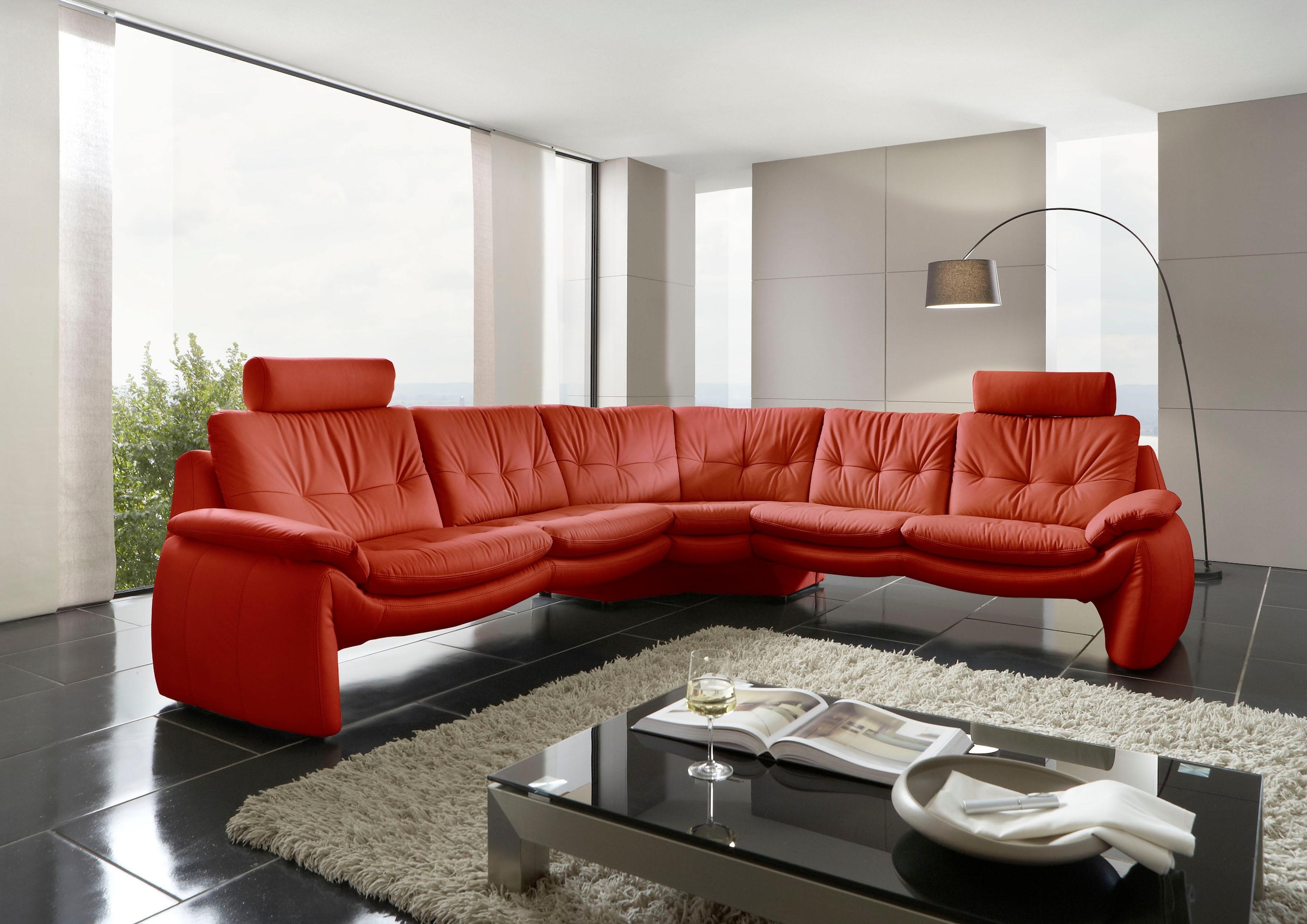 OF »Luna525«, PLACES Optik Ecksofa STYLE einzigartiger BAUR bestellen | in