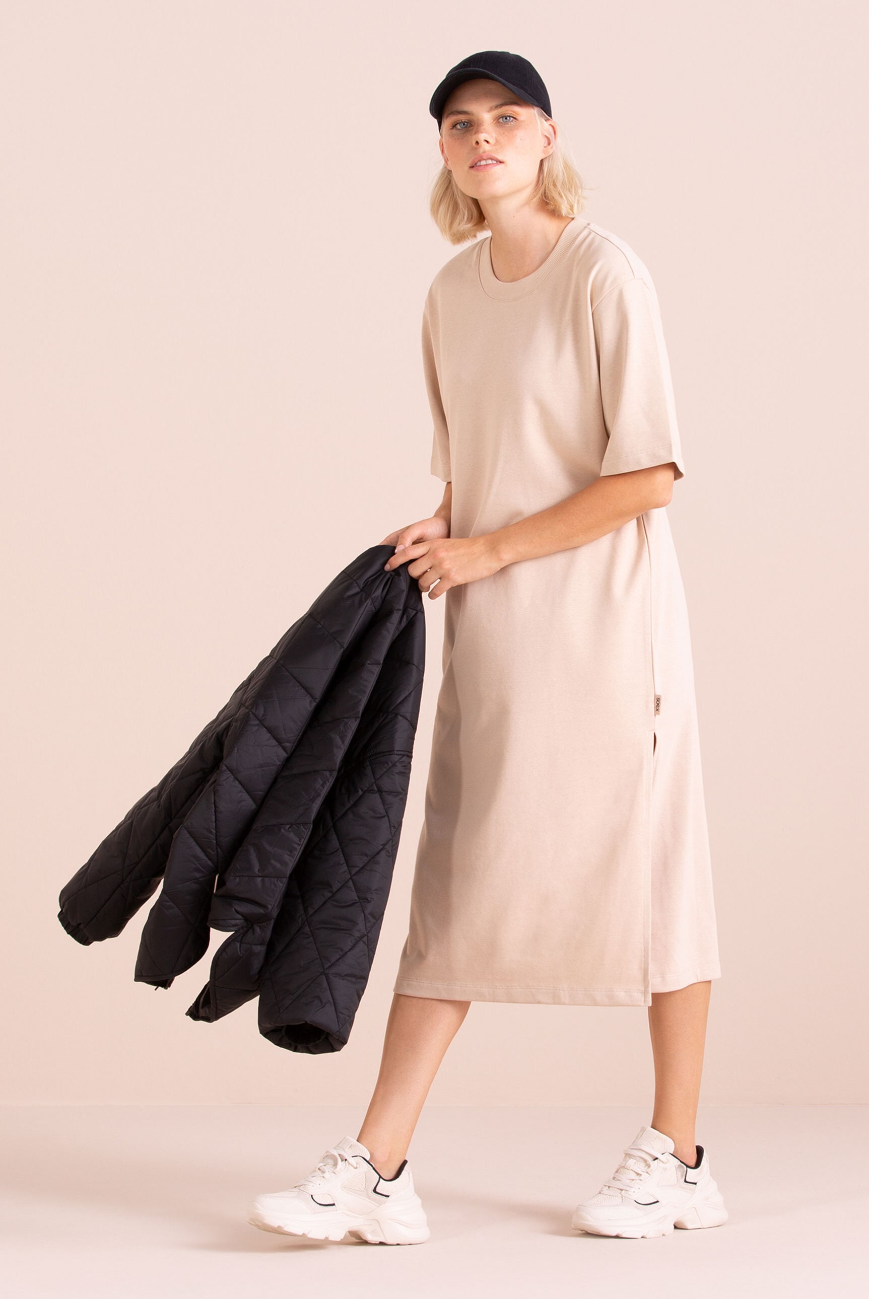 SENSES.THE LABEL Sommerkleid, mit Baumwolle
