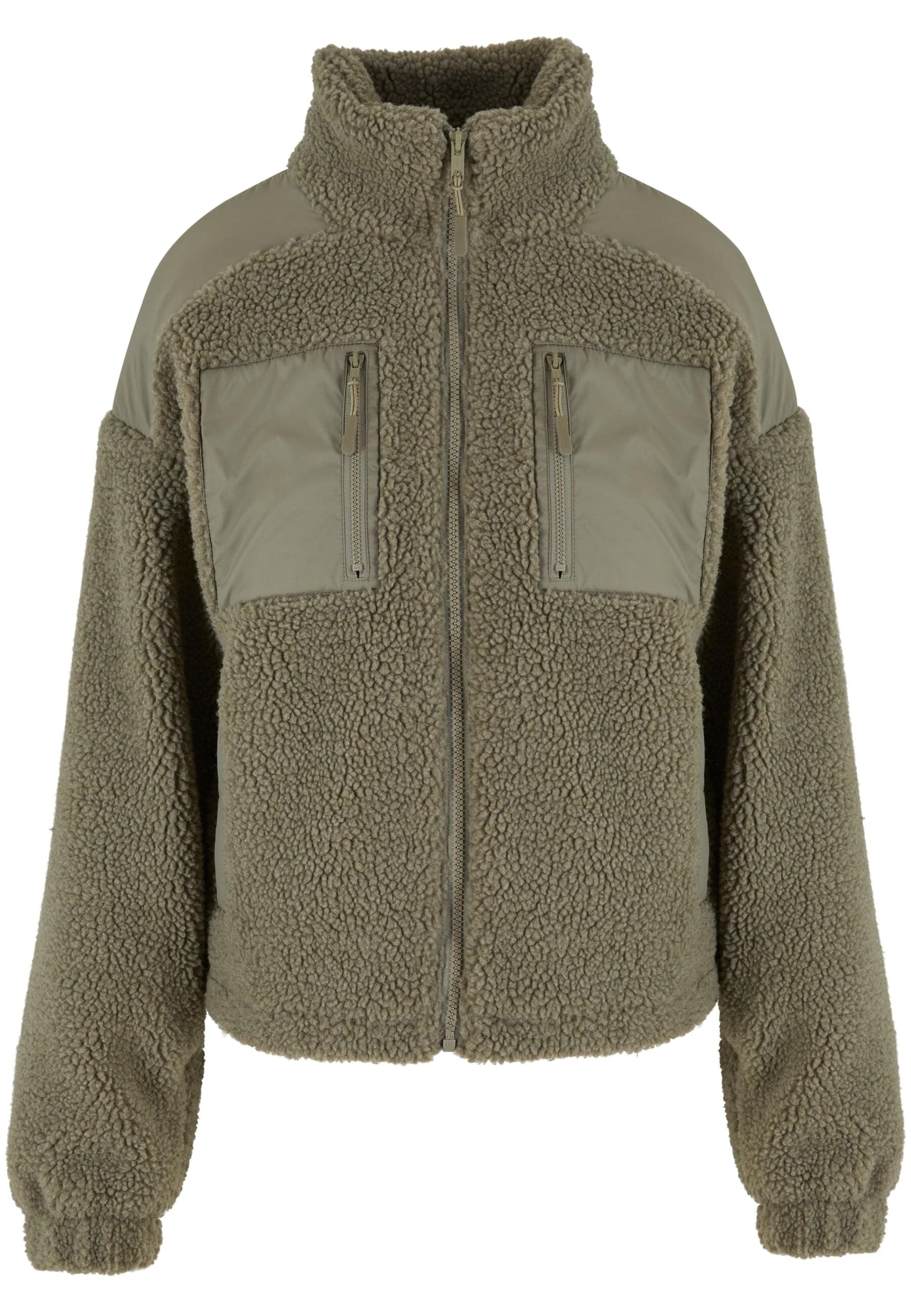 URBAN CLASSICS Winterjacke "Urban Classics Damen Ladies Sherpa Mix Jacket" günstig online kaufen