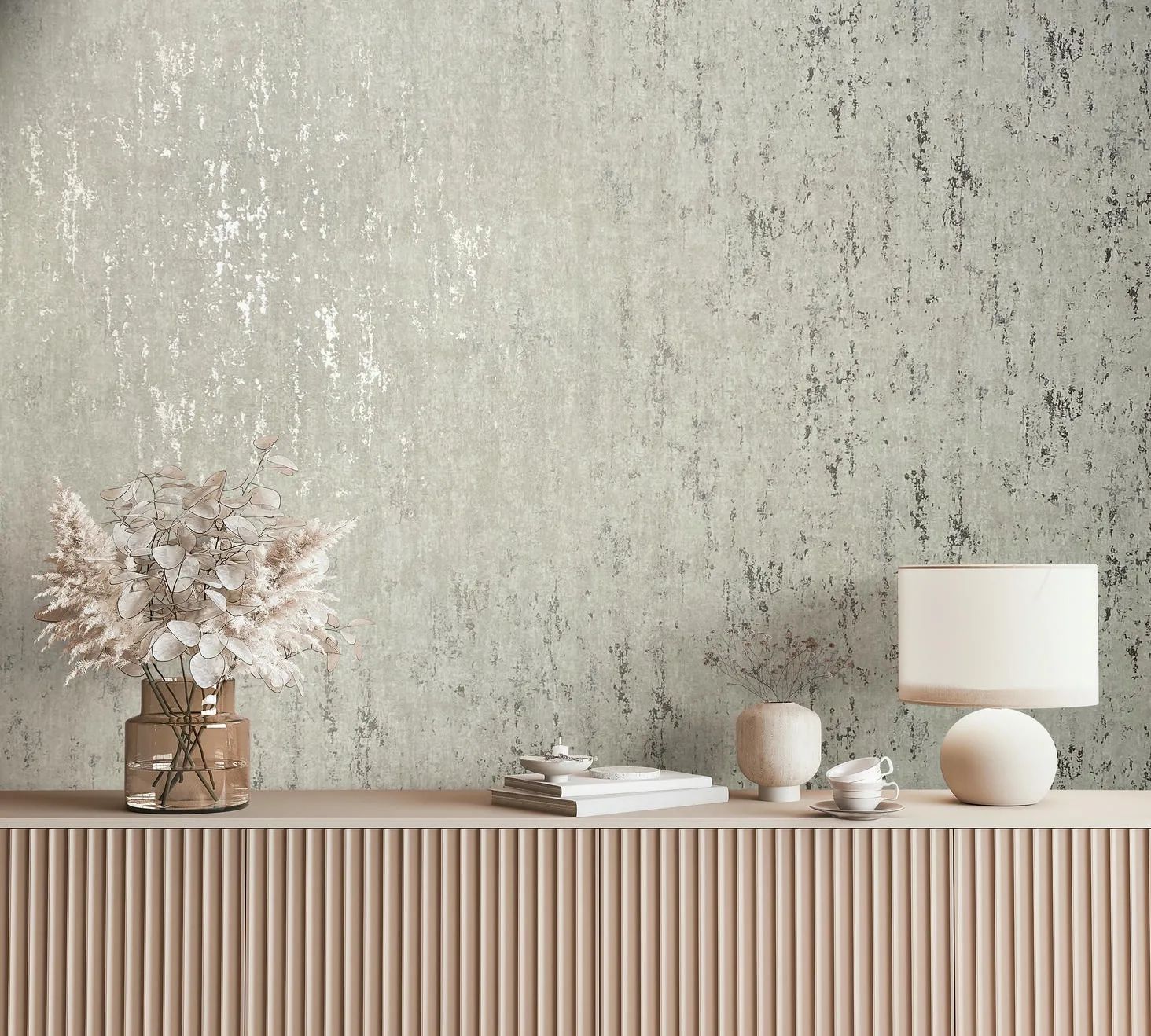 Marburg Vliestapete "Tapete Calm Concrete" urban geprägt moderne Vliestapete für Wohnzimmer Schlafzimmer Küche