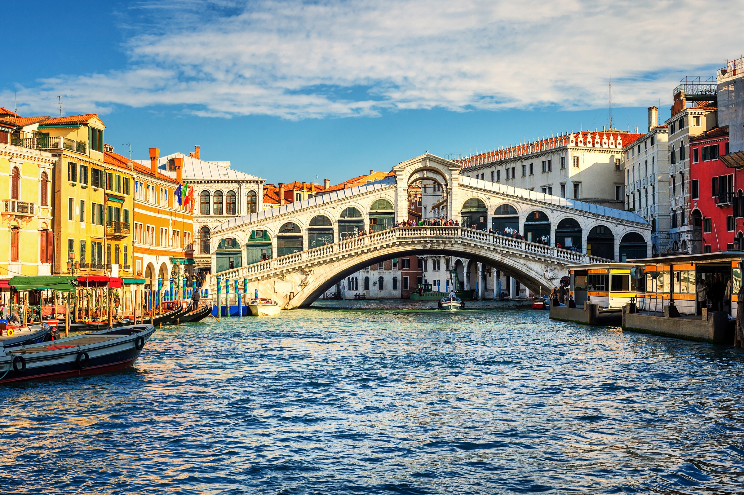 Papermoon Fototapete "Grand Canal and Rialto bridge" glatt