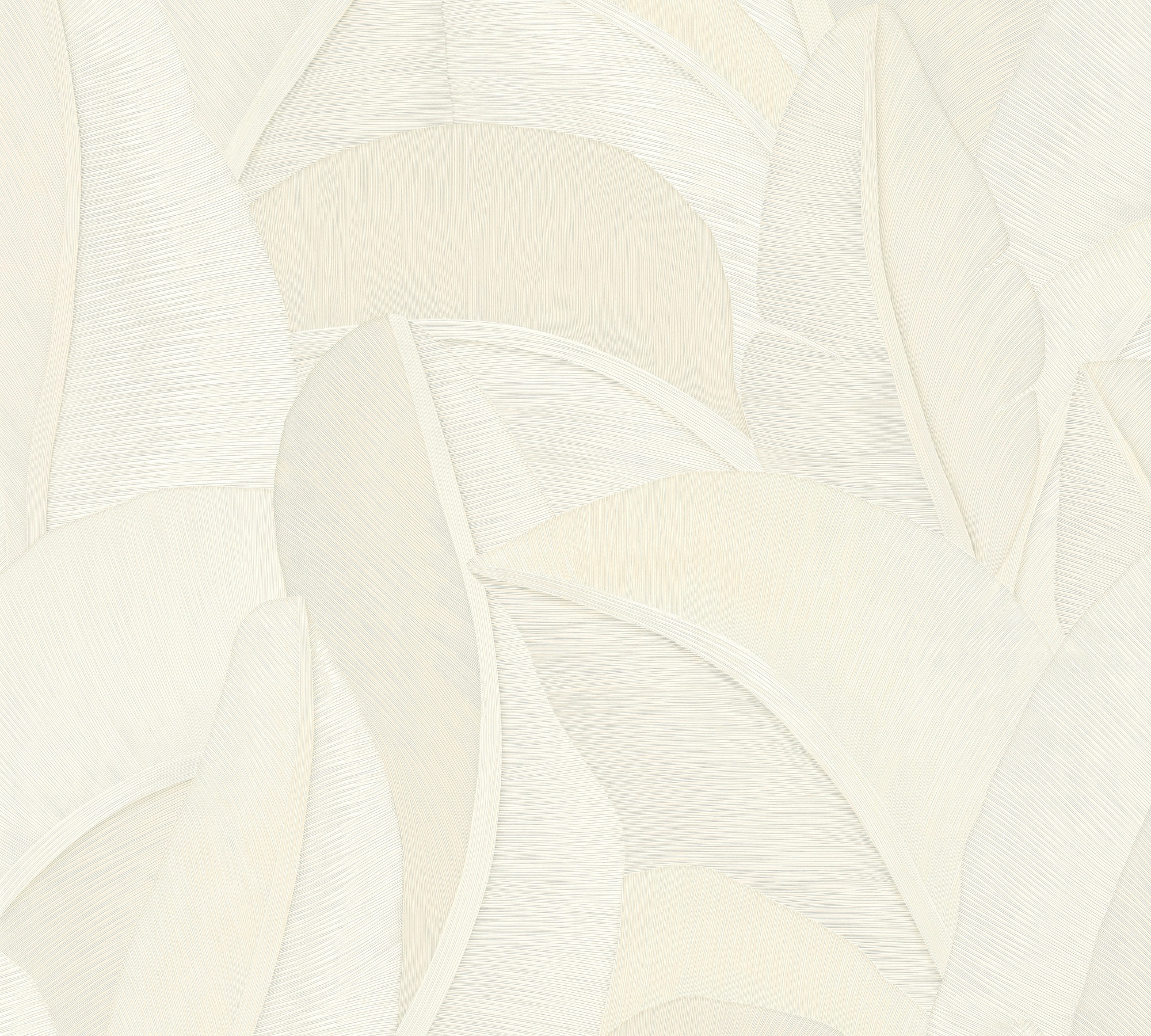 living walls Vliestapete »Vibes & Styles Isabelle – Golden Canopy Vliestapete« glänzend leicht strukturiert Großflächiges Blattdesign mit feiner Struktur und Glanzeffekt