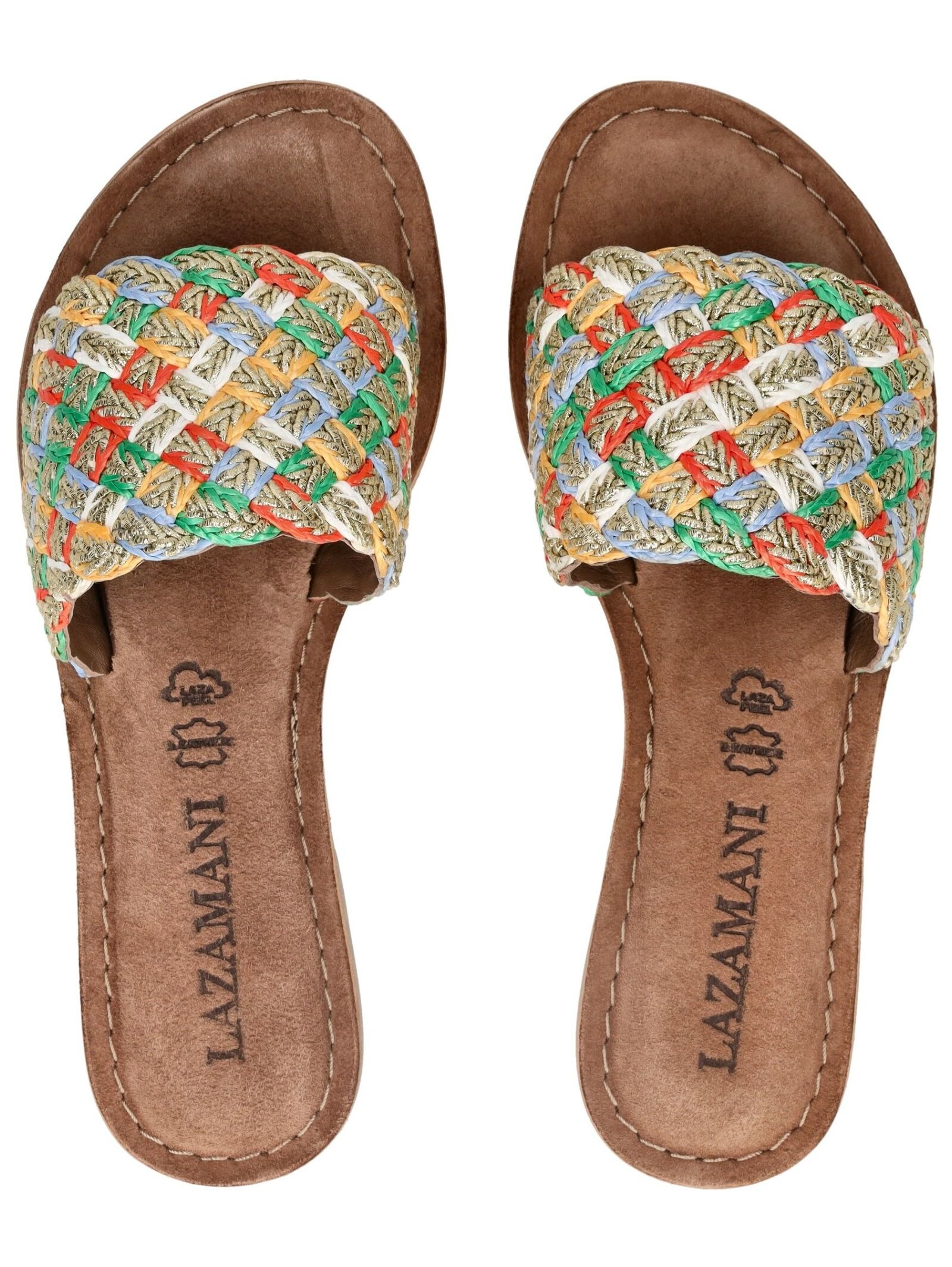 Lazamani Pantolette »Lazamani Pantoletten Leder«