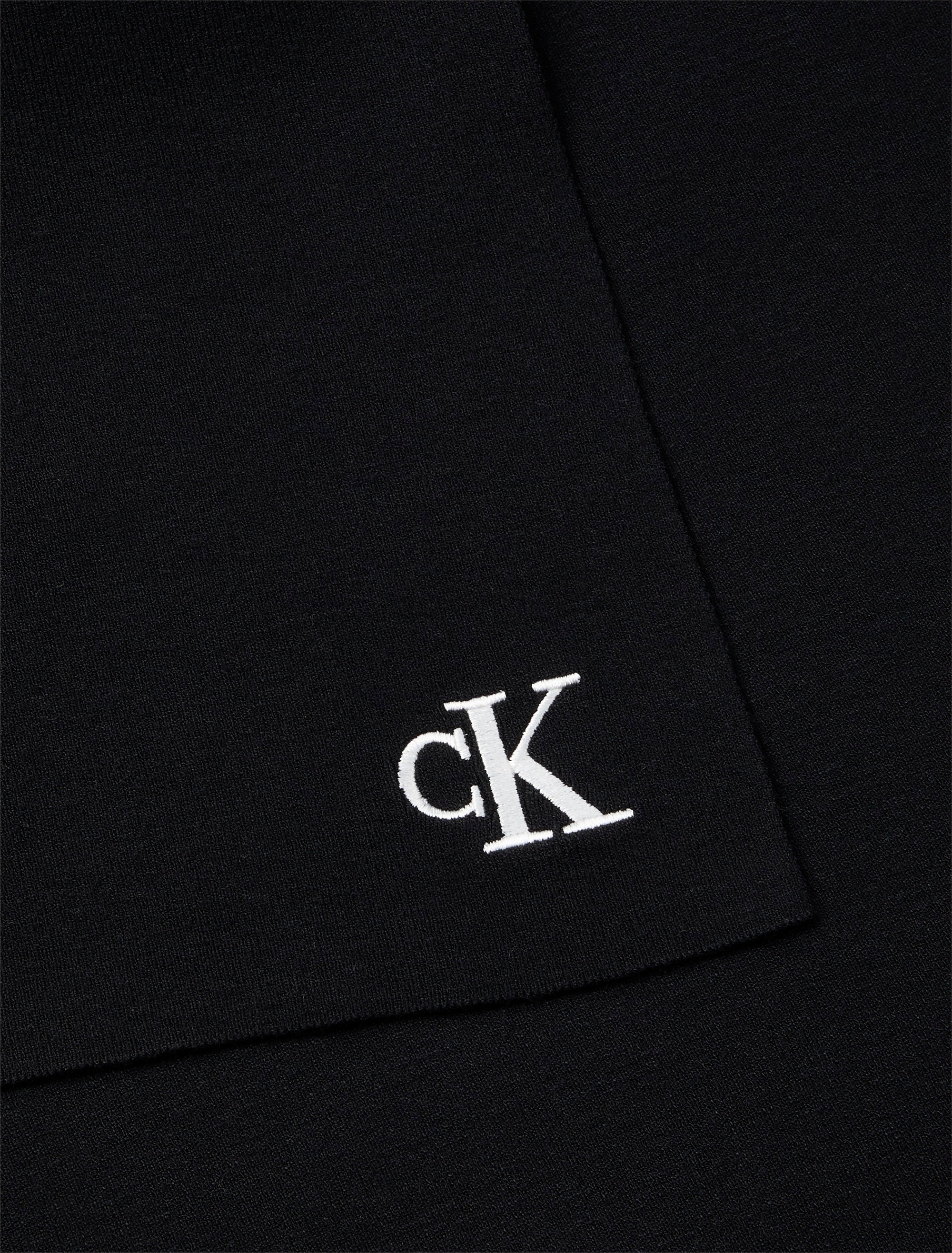Calvin Klein Modetuch »CK FINE RIB SCARF«, mit klassischem unifarbenen Design