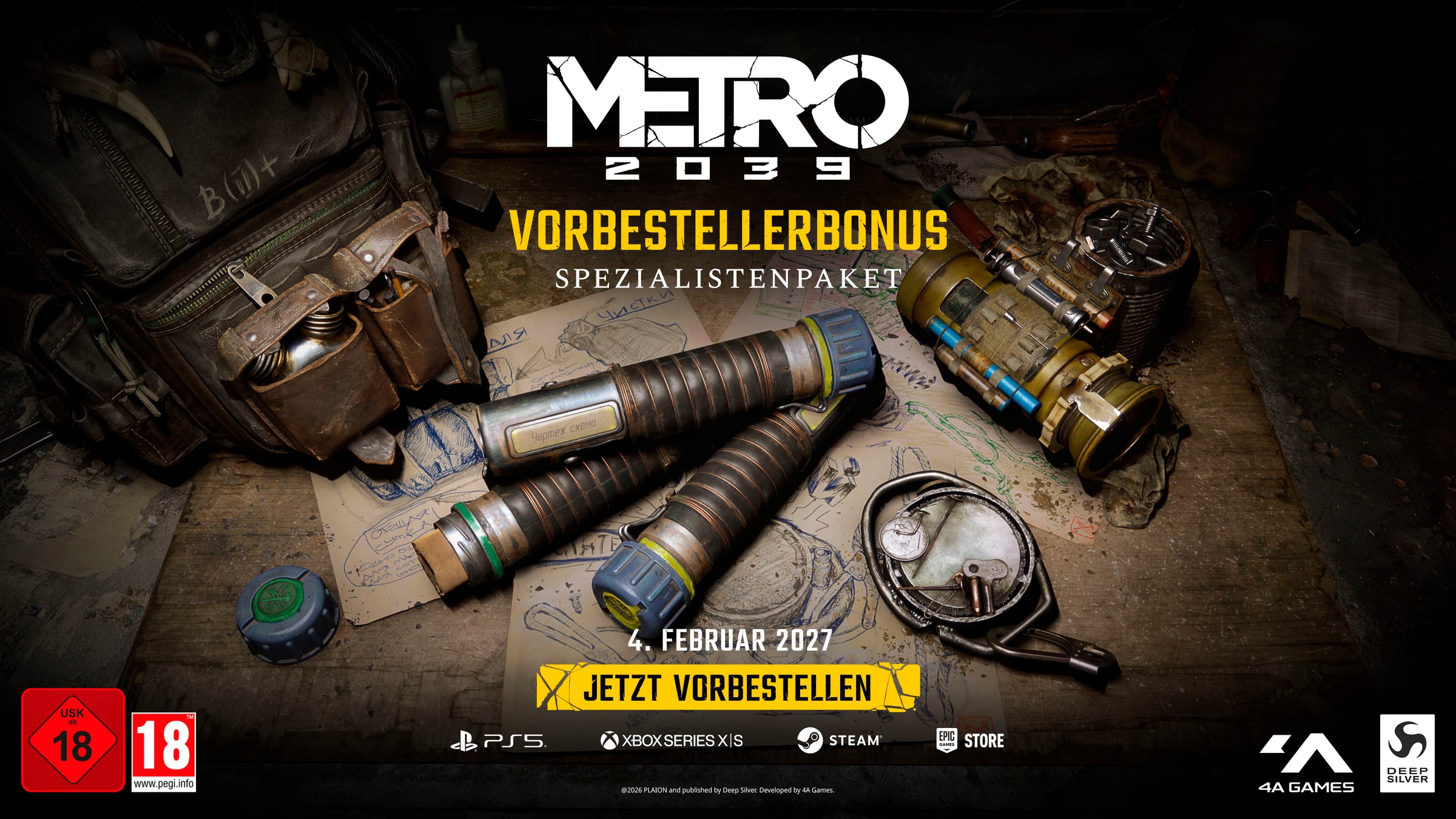 Deep Silver Spielesoftware »METRO 2039 D1« Xbox Series X
