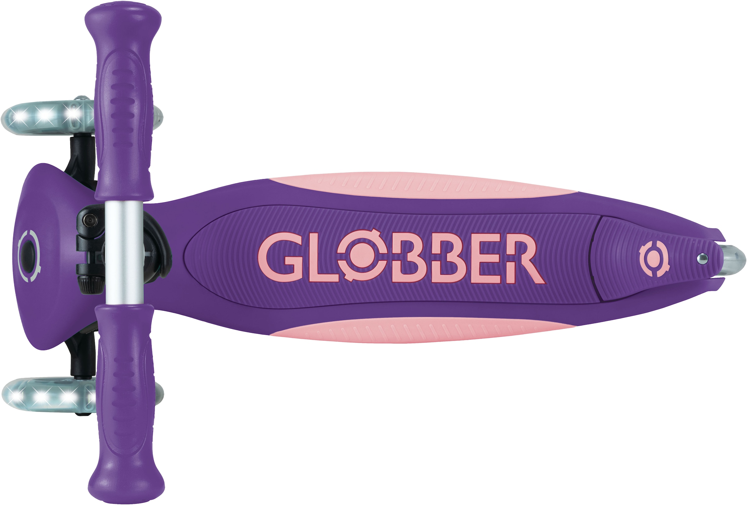 Globber Tretroller »GLOBBER ELITE LIGHTS, mit Leuchtrollen«