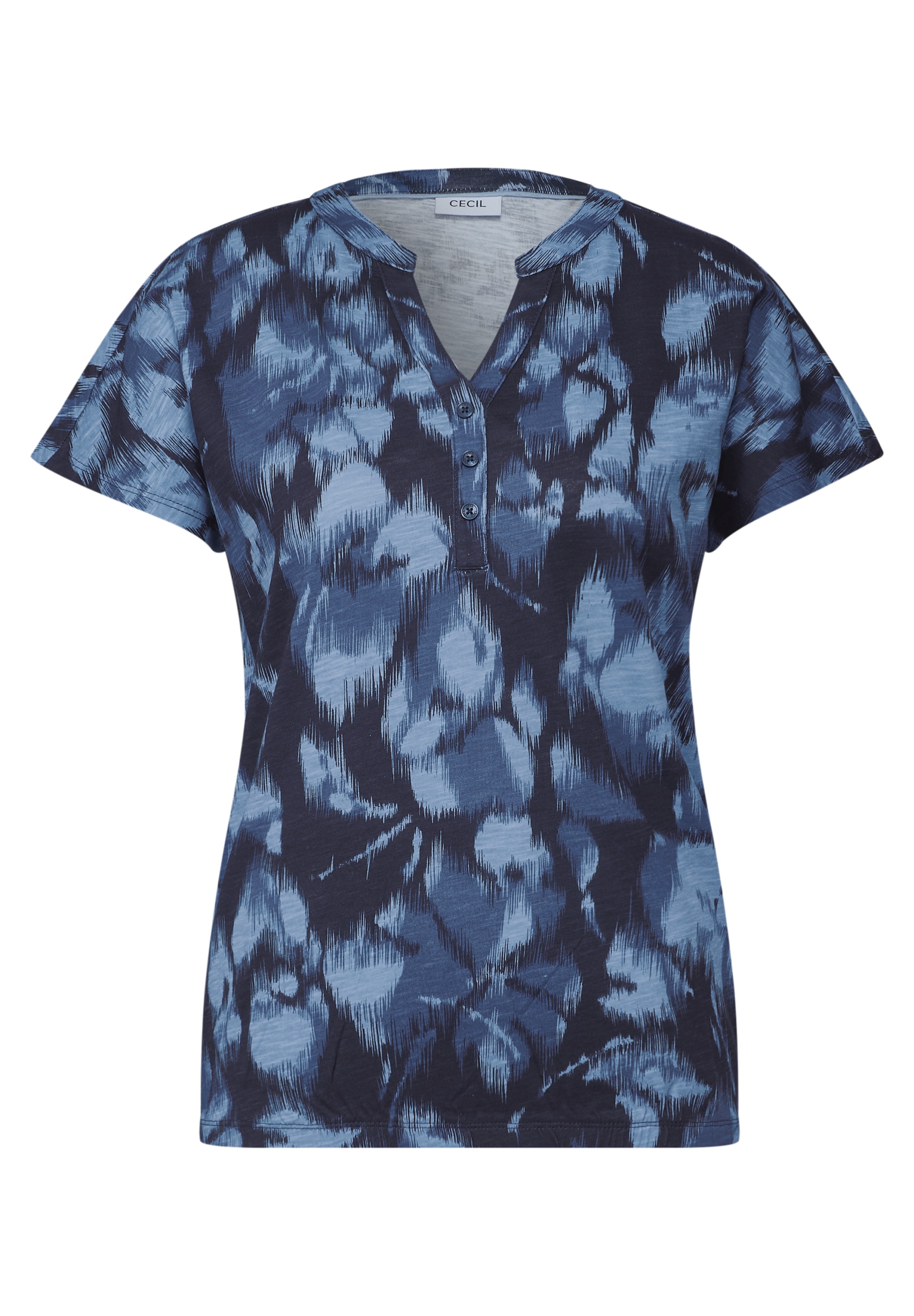Cecil Print-Shirt, aus reiner Baumwolle