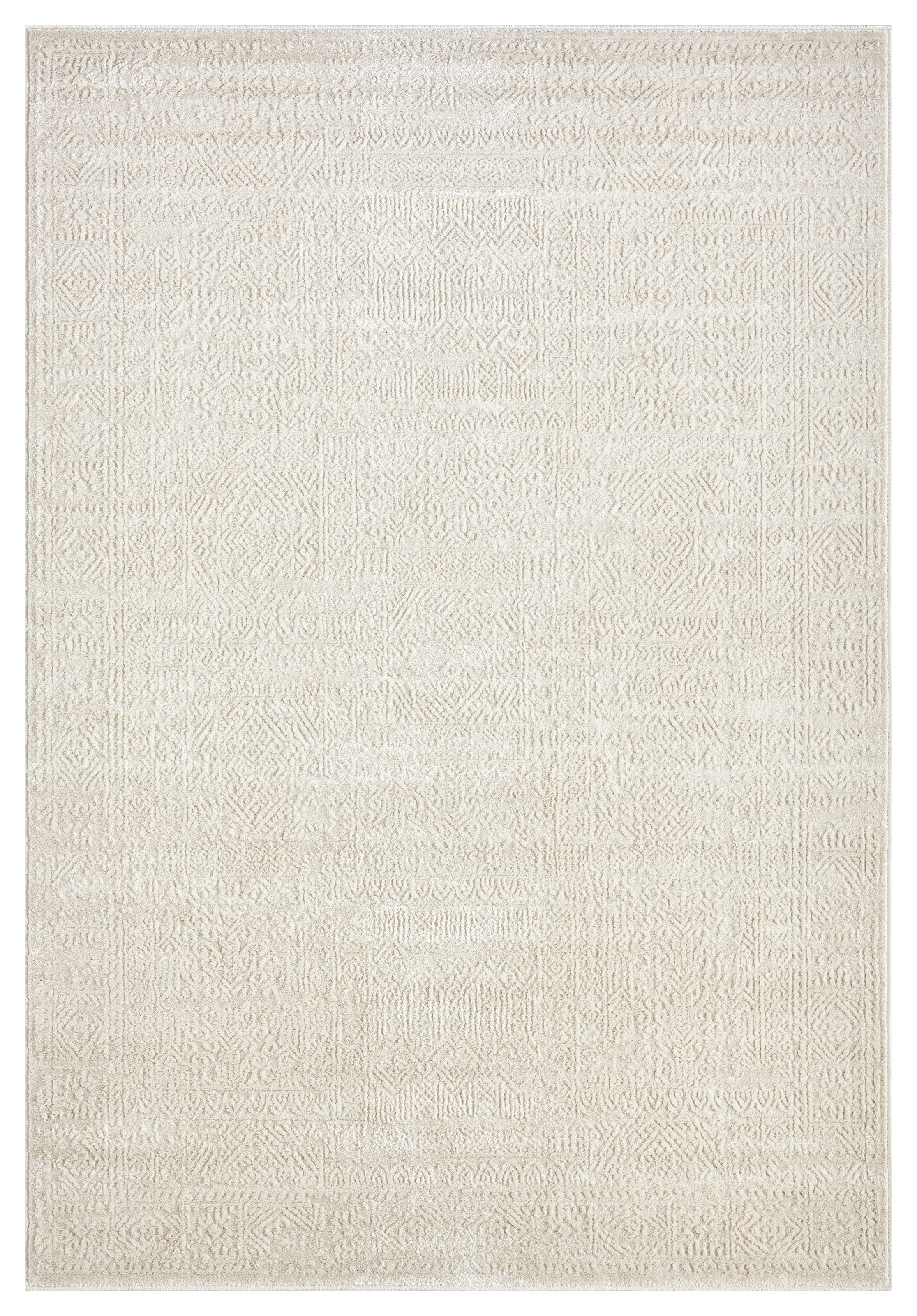 my home Teppich »Selin« rechteckig 9 mm Höhe dezenter Glanz, Schrumpf-Garn-Effekt, im Vintage-Look, dichte Qualität