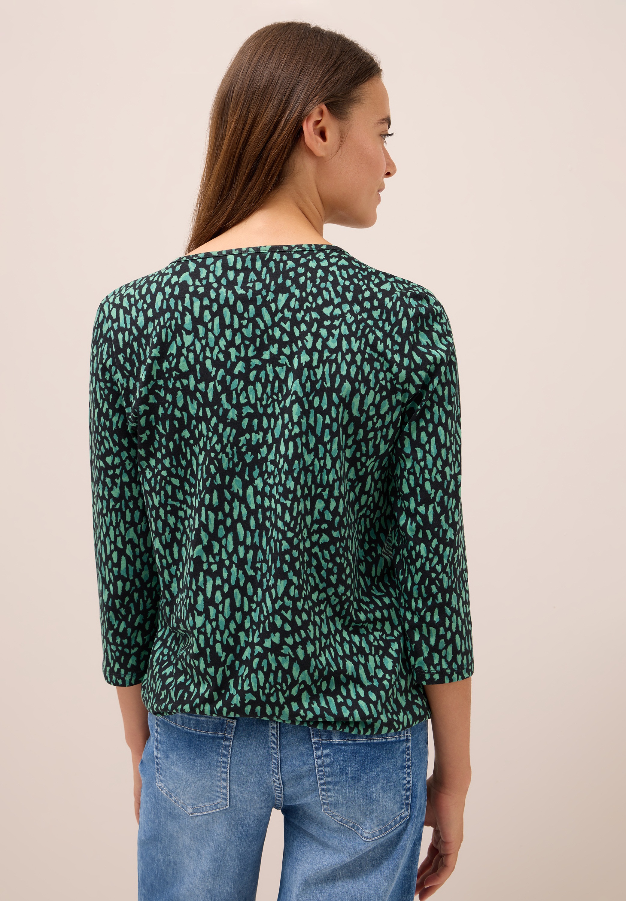 Cecil T-Shirt aus reiner Baumwolle günstig online kaufen