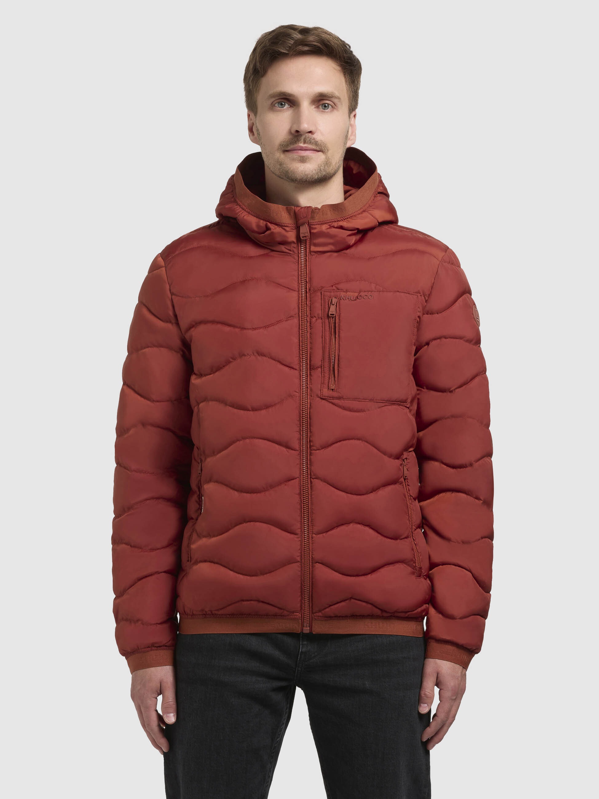khujo Steppjacke »OMER«, mit Kapuze