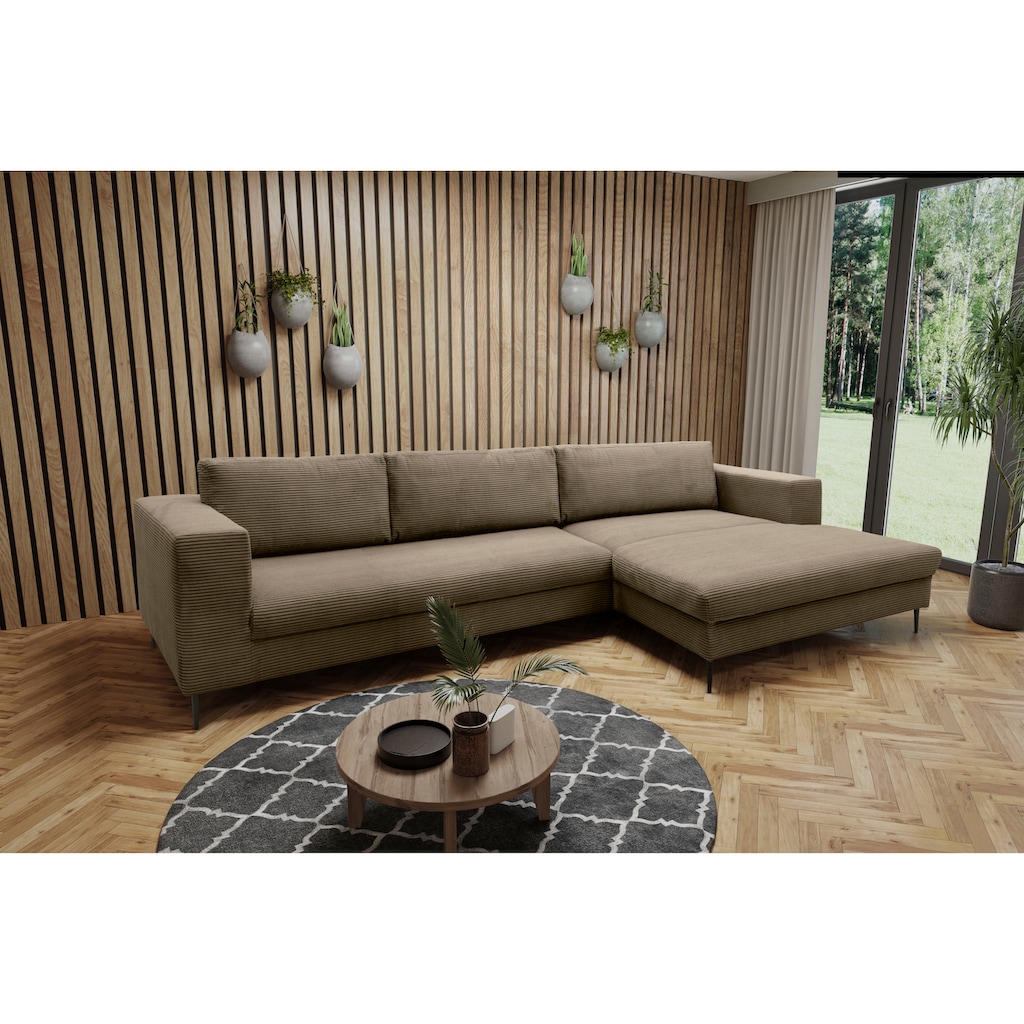 DOMO collection Ecksofa »Modica L-Form«