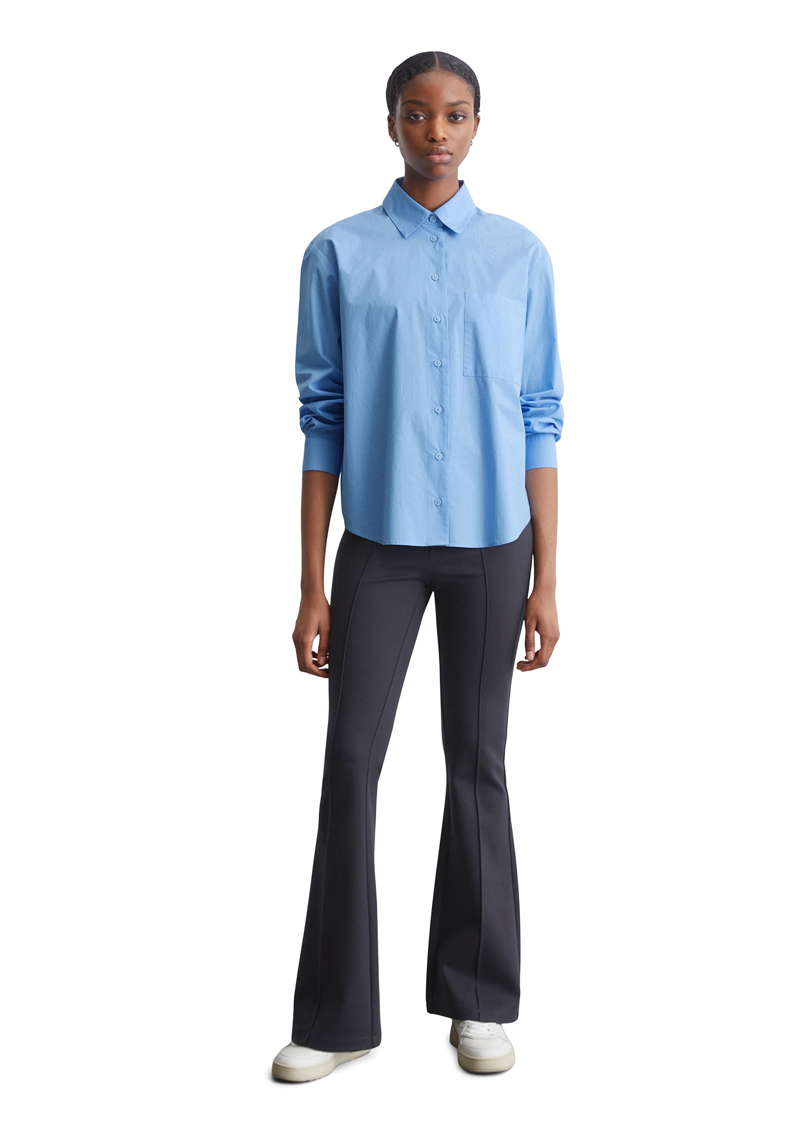 Marc O'Polo DENIM Langarmbluse »aus softem Organic Cotton«