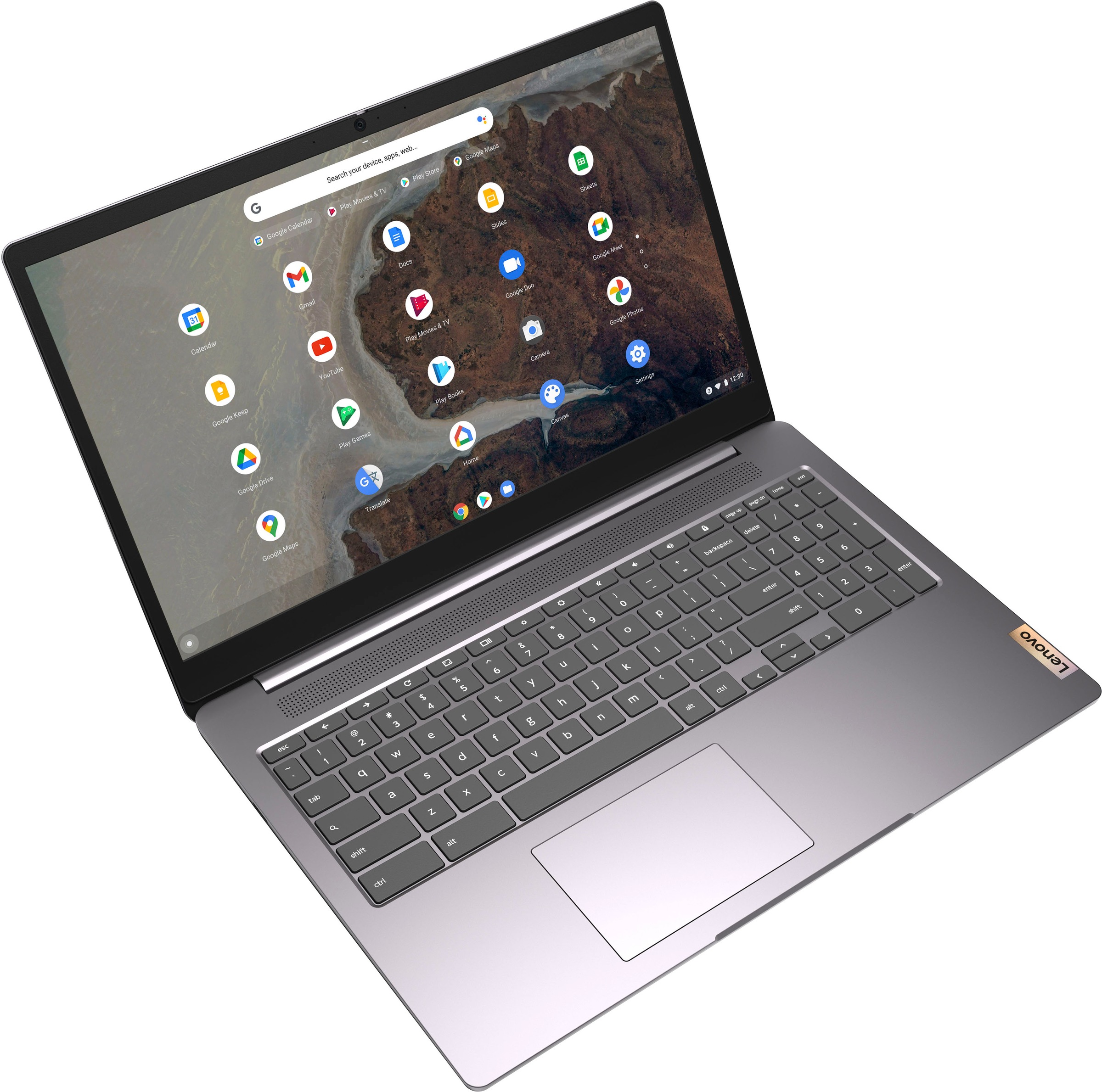 Lenovo Chromebook »IdeaPad 3 UHD | SSD BAUR / GB Pentium Graphics, 39,62 cm, 15,6 Silber, Zoll, 128 15IJL6«, Chrome Intel