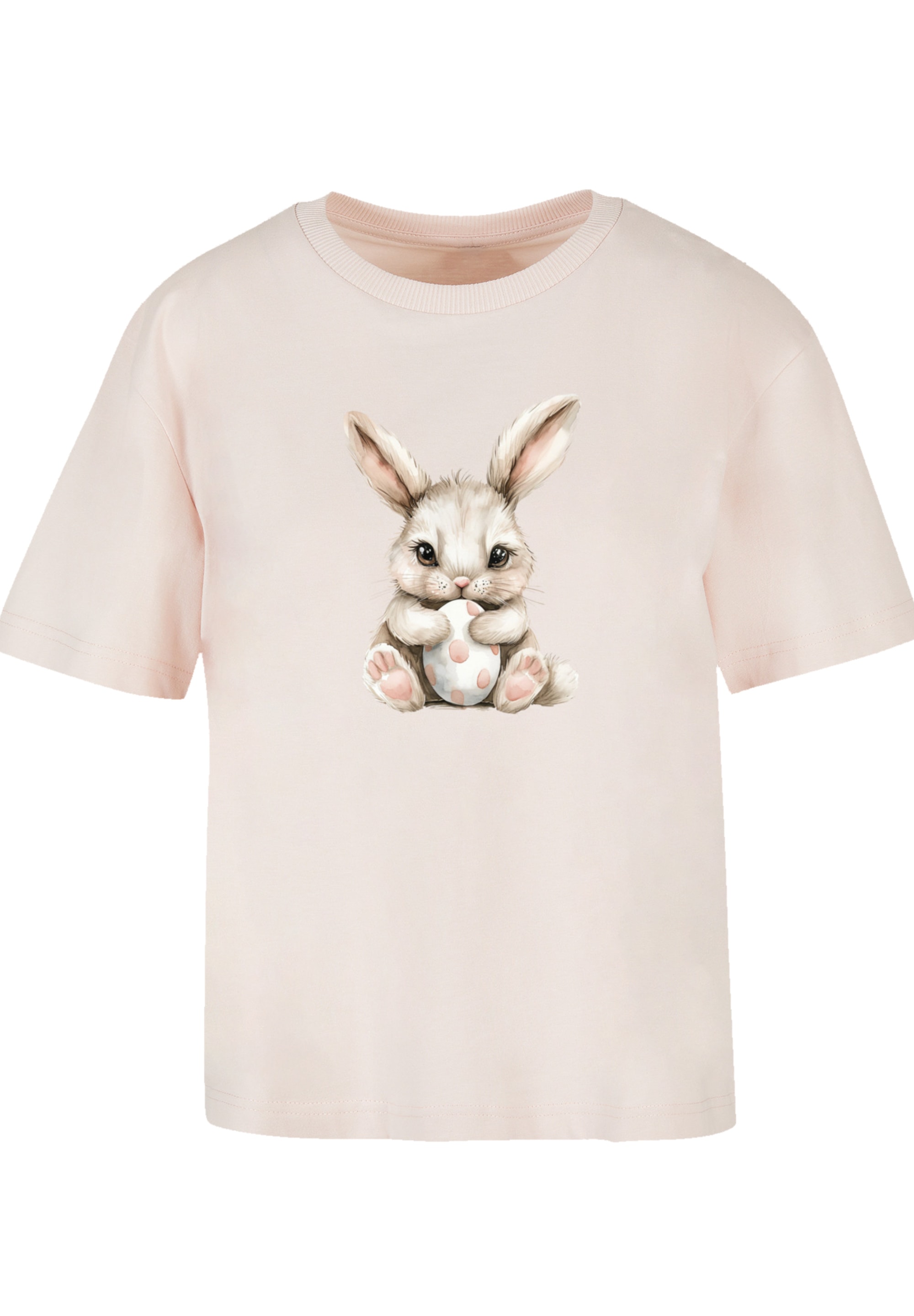 F4NT4STIC T-Shirt »Niedlicher Osterhase mit Ei«, Premium Qualität