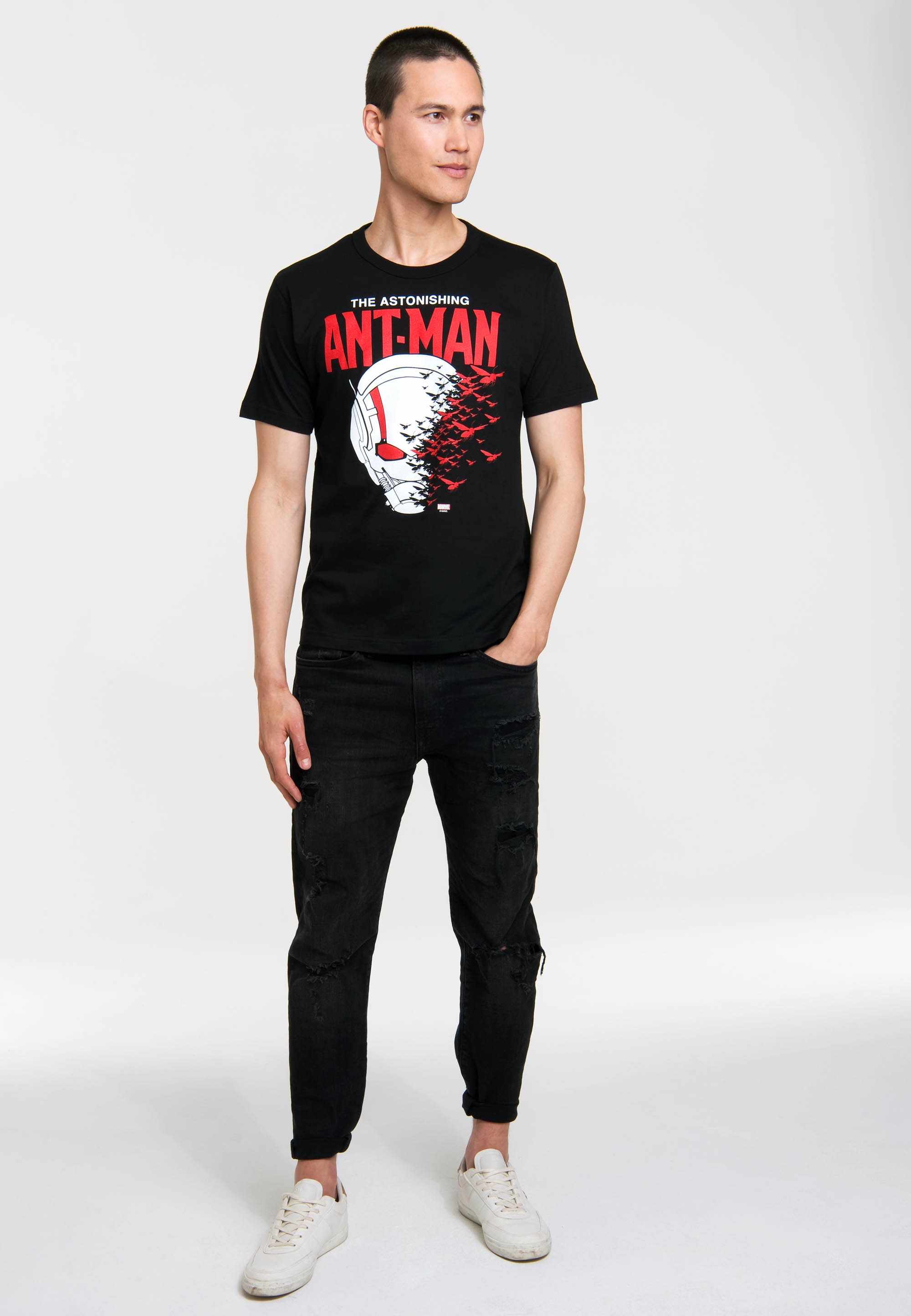 | - »Ant-Man LOGOSHIRT großem Marvel BAUR bestellen ▷ T-Shirt Print mit Comics«,