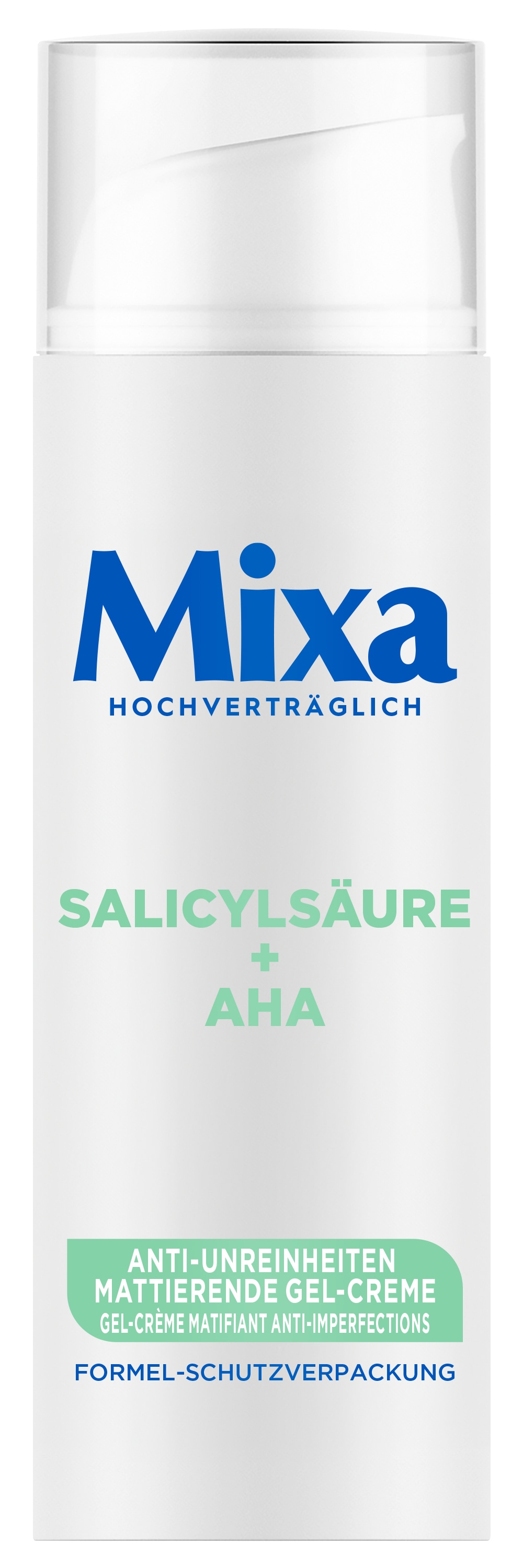 Gesichtspflege »Mixa Anti-Unreinheiten Gel-Creme«, mit hoher Wirksamkeit