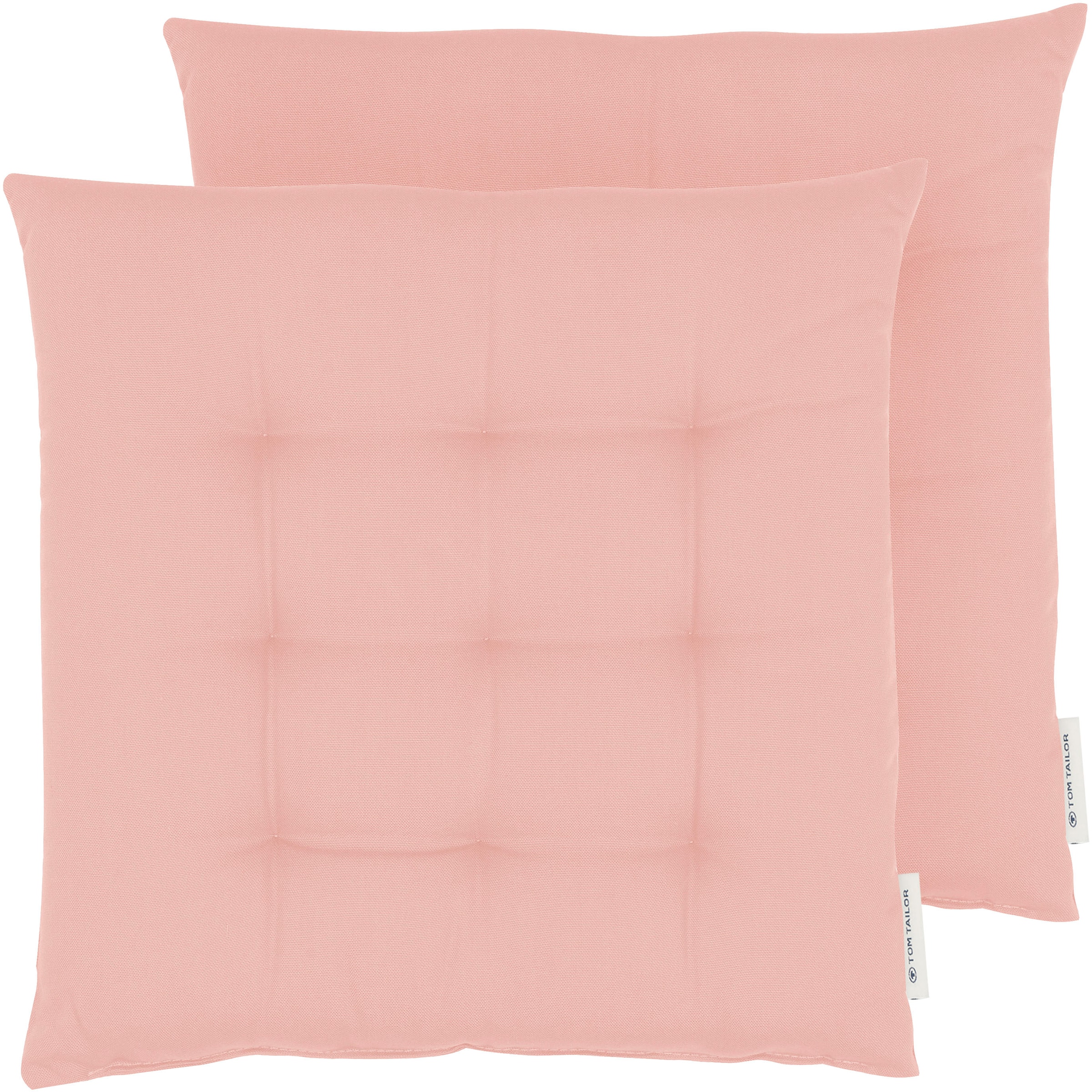 TOM TAILOR HOME Sitzkissen "Dove", unifarben, abgesteppt, 1 Stück günstig online kaufen