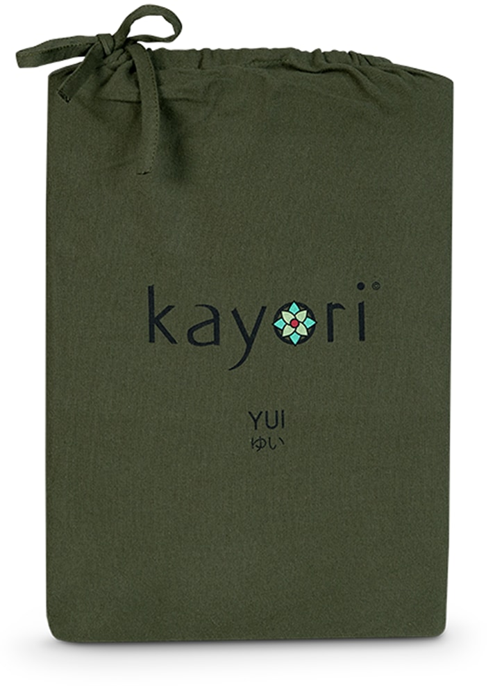 kayori Spannbettlaken "Nagano" 100% Baumwolle-Flanell