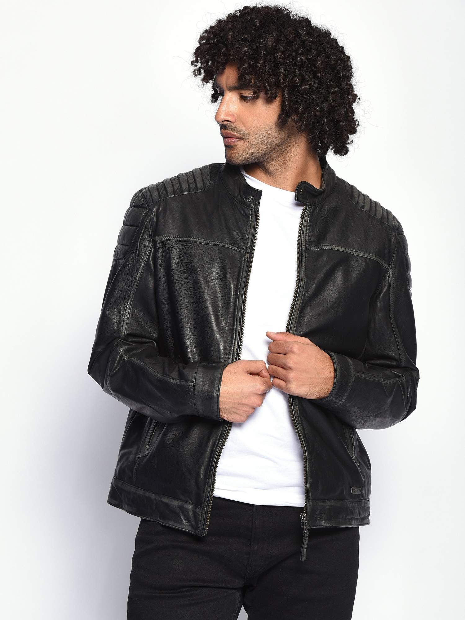 MUSTANG Lederjacke "Whyte" günstig online kaufen