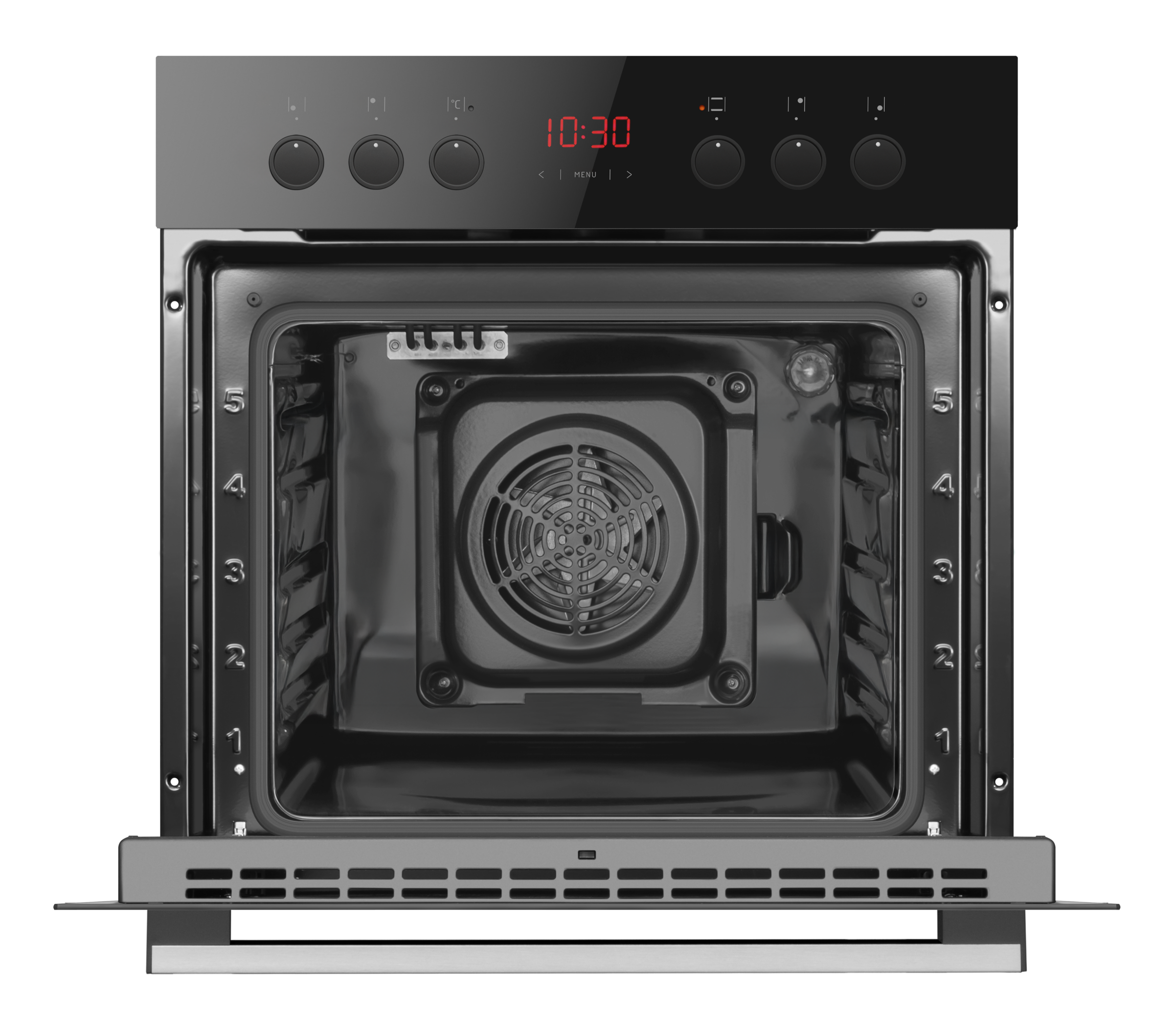 Amica Elektro-Herd-Set »EHC 933 333 S« Sicher kochen, bester Überblick – Reinigung im Handumdrehen