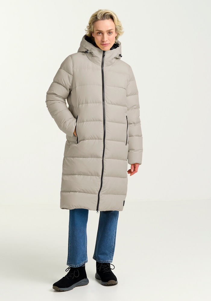 Jack Wolfskin Daunenmantel "FROZEN PALACE COAT W RDS" Daunenmantel, warm, winddicht und wasserabweisend