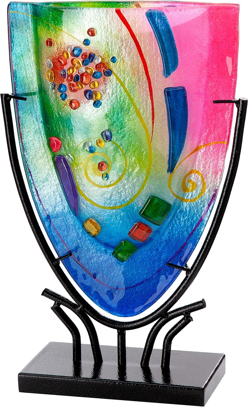 GILDE Tischvase "Vase oval Cool"